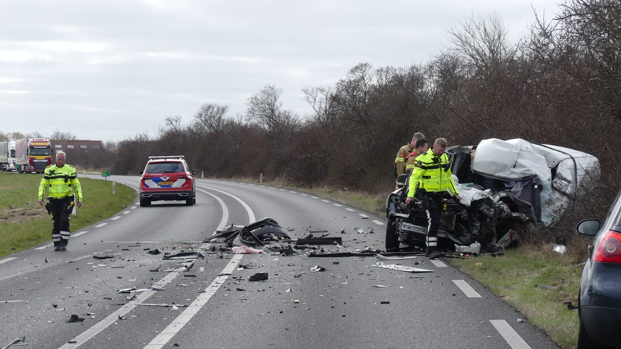 Automobilist Dood Na Frontale Aanrijding Met Tankwagen Nederland