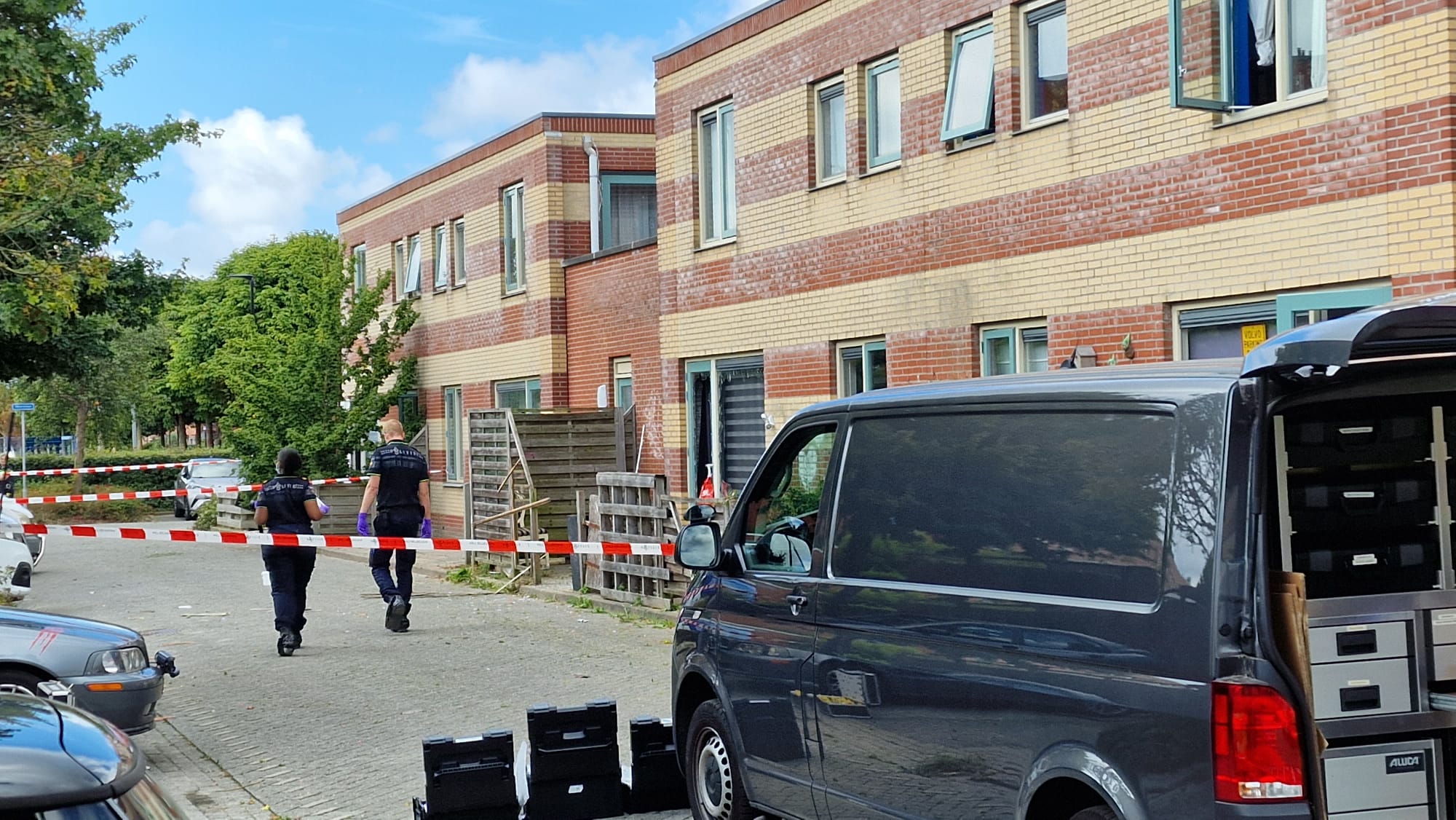 FOTO UPDATE Politie Zoekt Getuigen Van Ontploffing