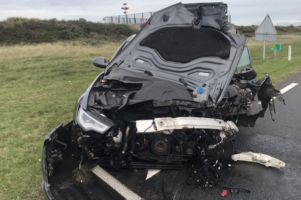 foto update: Vrouw (32) en hond komen om het leven bij ongeval