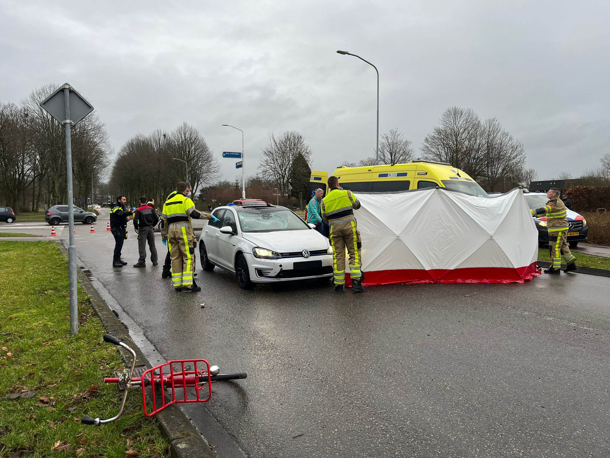 Fietser Zwaargewond Bij Ongeval Met Auto