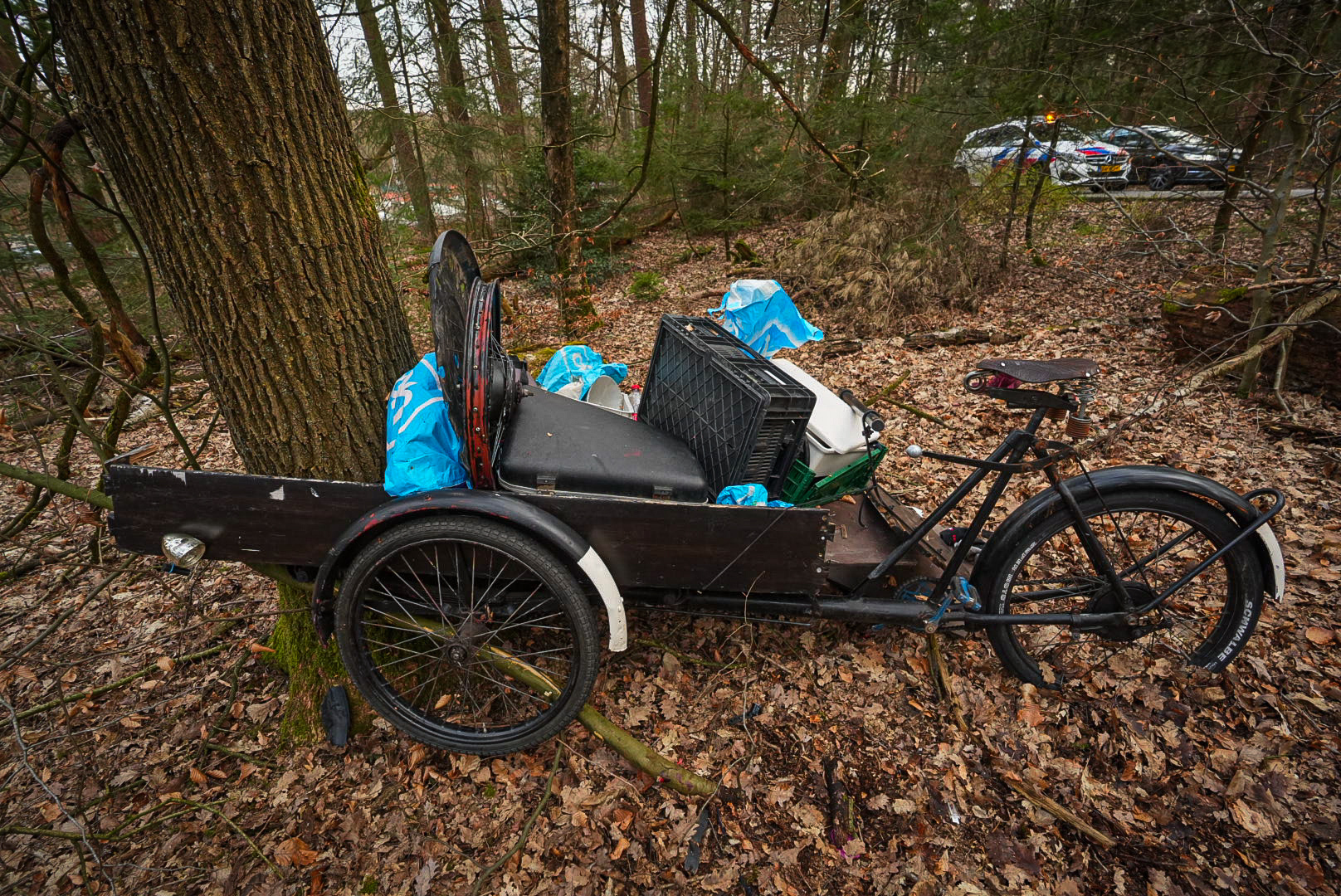 Fietser Ernstig Gewond Bij Frontale Botsing Met Boom - 112 Nederland