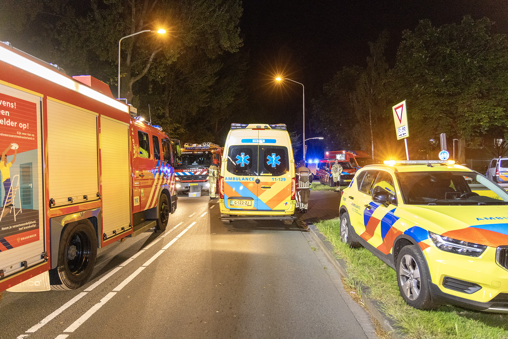 Veel rookontwikkeling door brand verpleeghuis in Zaandam - 112 Nederland