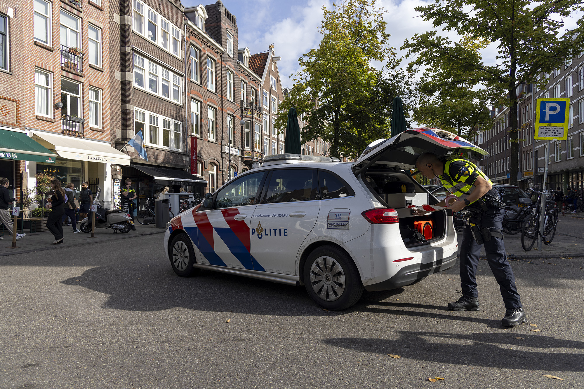 Tabakswinkel overvallen in de Amsterdamse Jordaan - 112 Nederland
