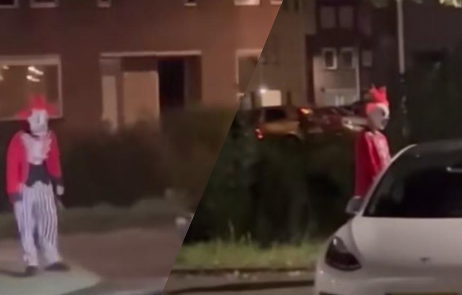 Politie waarschuwt voor angstaanjagende clown