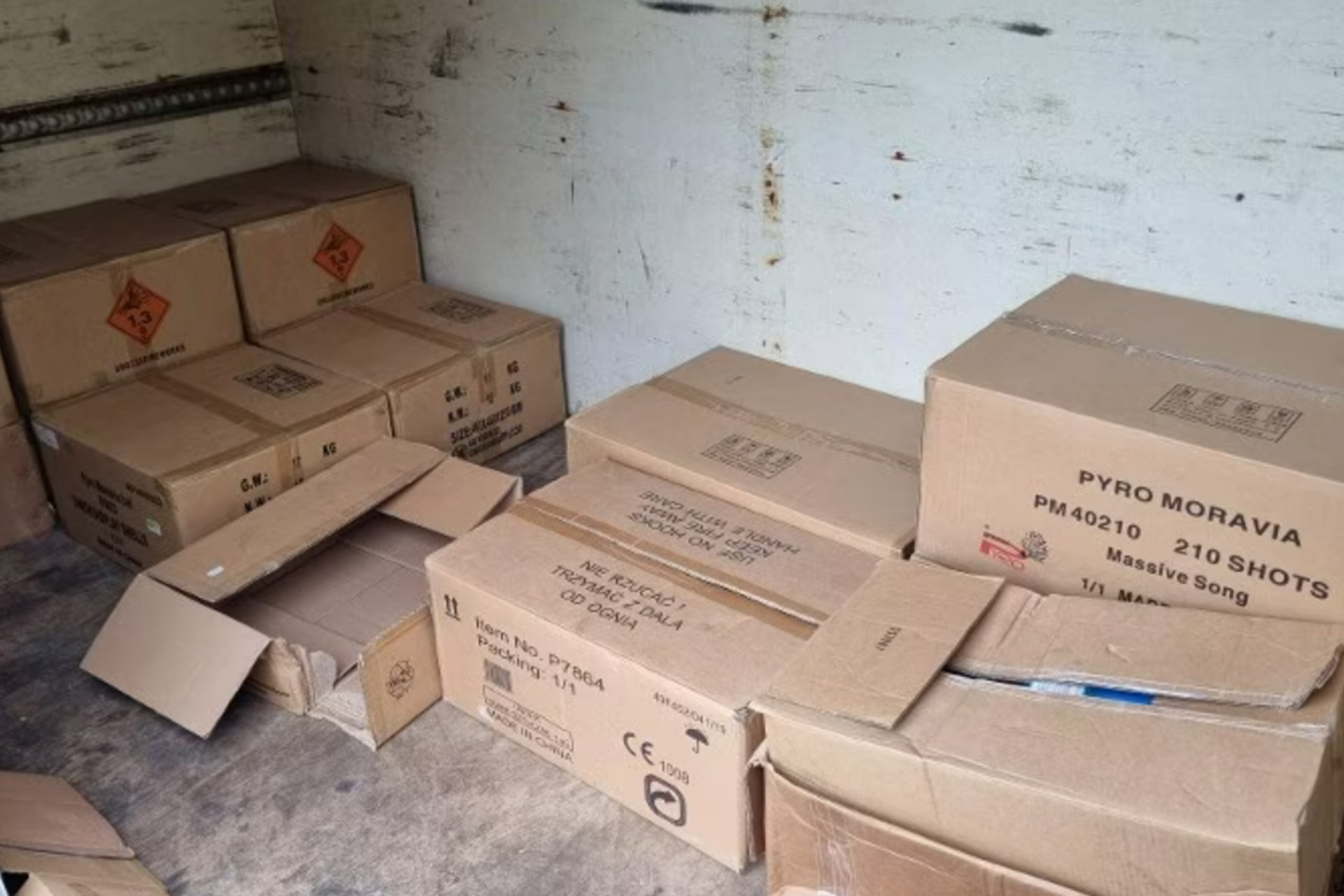 250 kilo aan vuurwerkvondst na anonieme tip