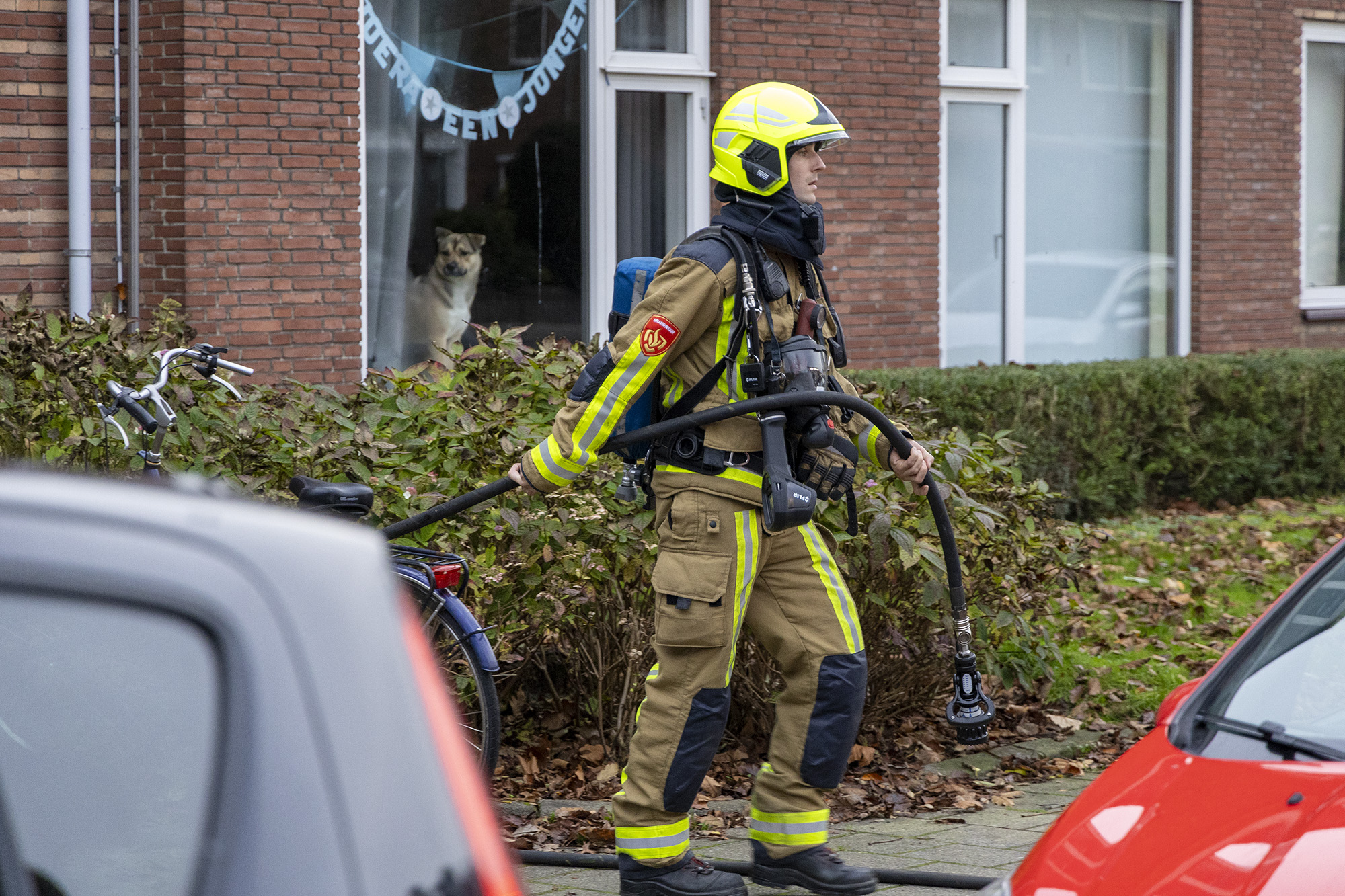 Hulpdiensten uitgerukt voor brand in toiletruimte in Haarlem - 112 Nederland