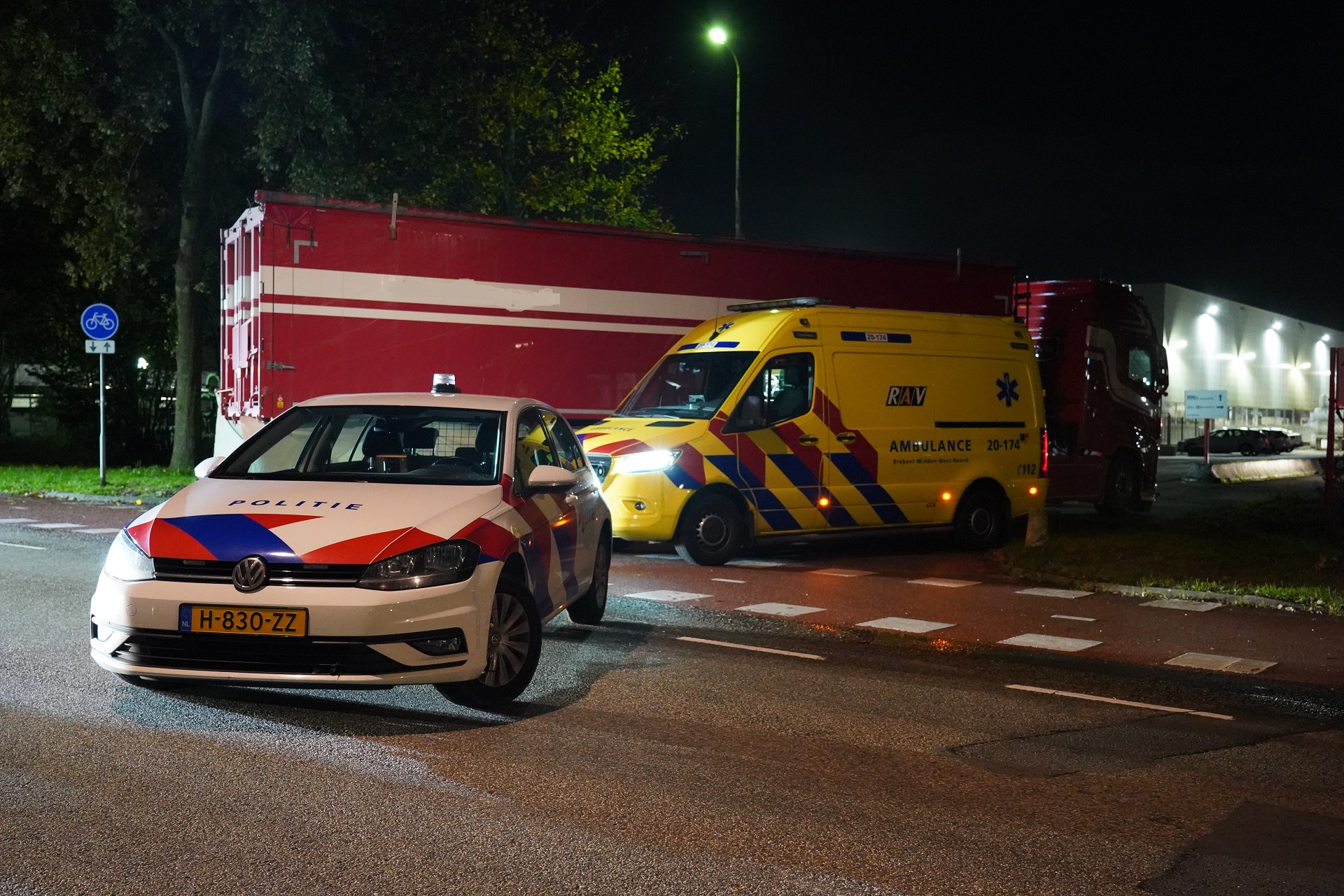 UPDATE: Scooterrijder Overleden Na Botsing Met Vrachtwagen - 112Brabant