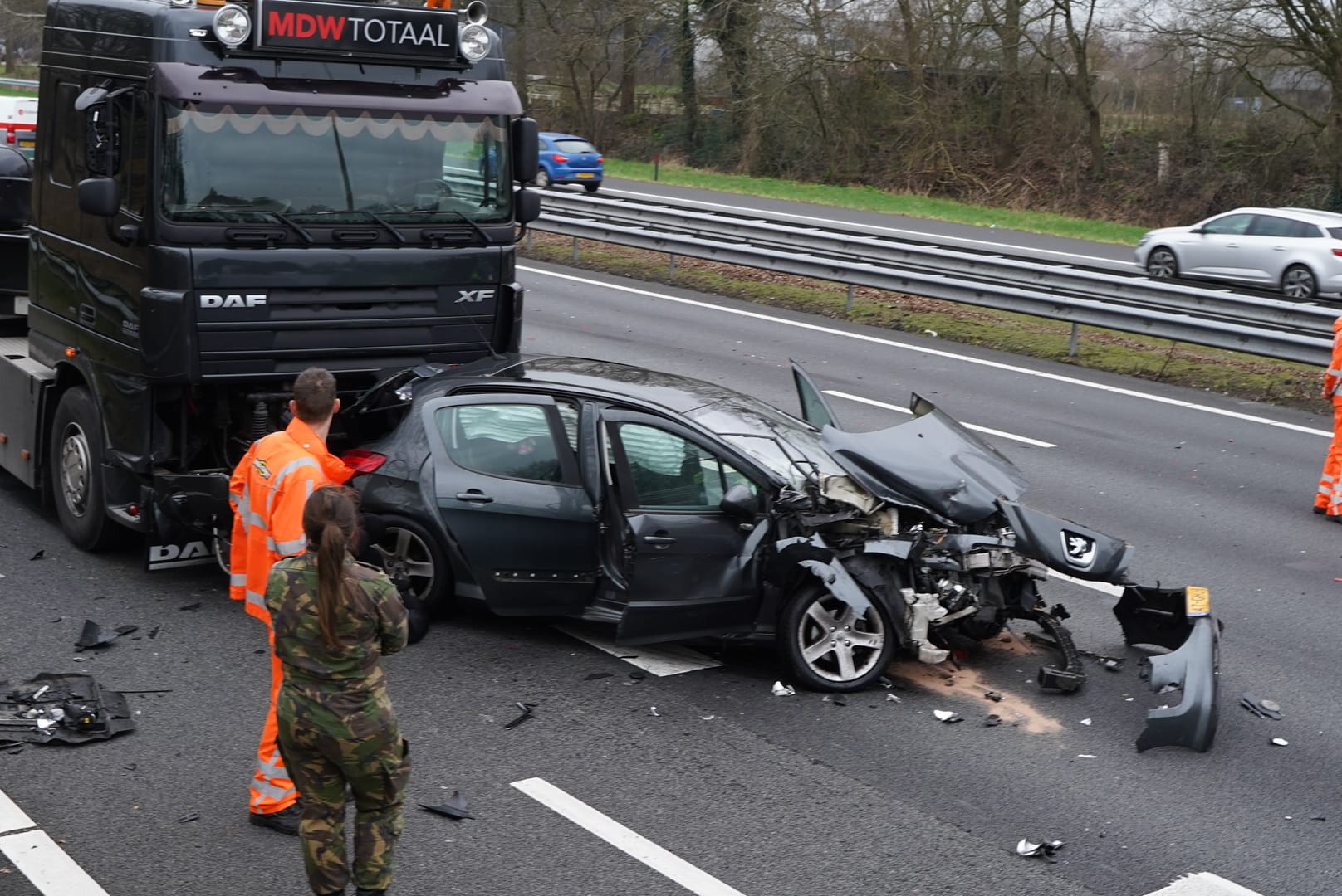 Dode En Twee Gewonden Bij Ernstig Ongeval Op Snelweg - 112 Nederland