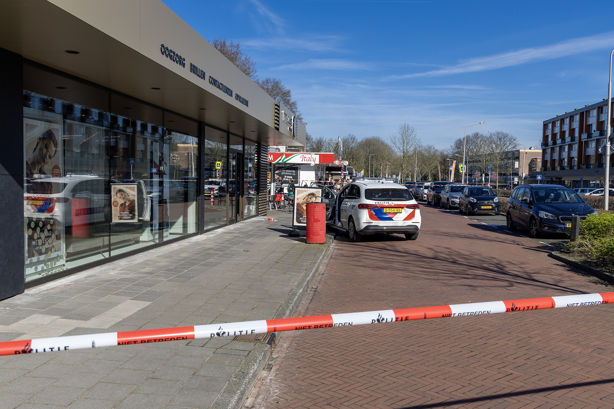 Overval op Eyecare optiek aan de Van der Hooplaan in Amstelveen - 112 Nederland