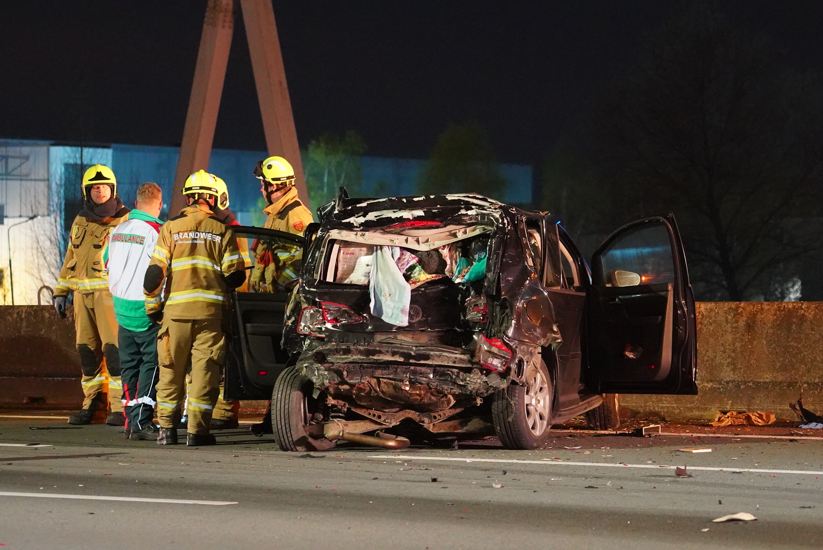 Automobilist Ernstig Gewond Na Ongeval Op Snelweg - 112 Nederland