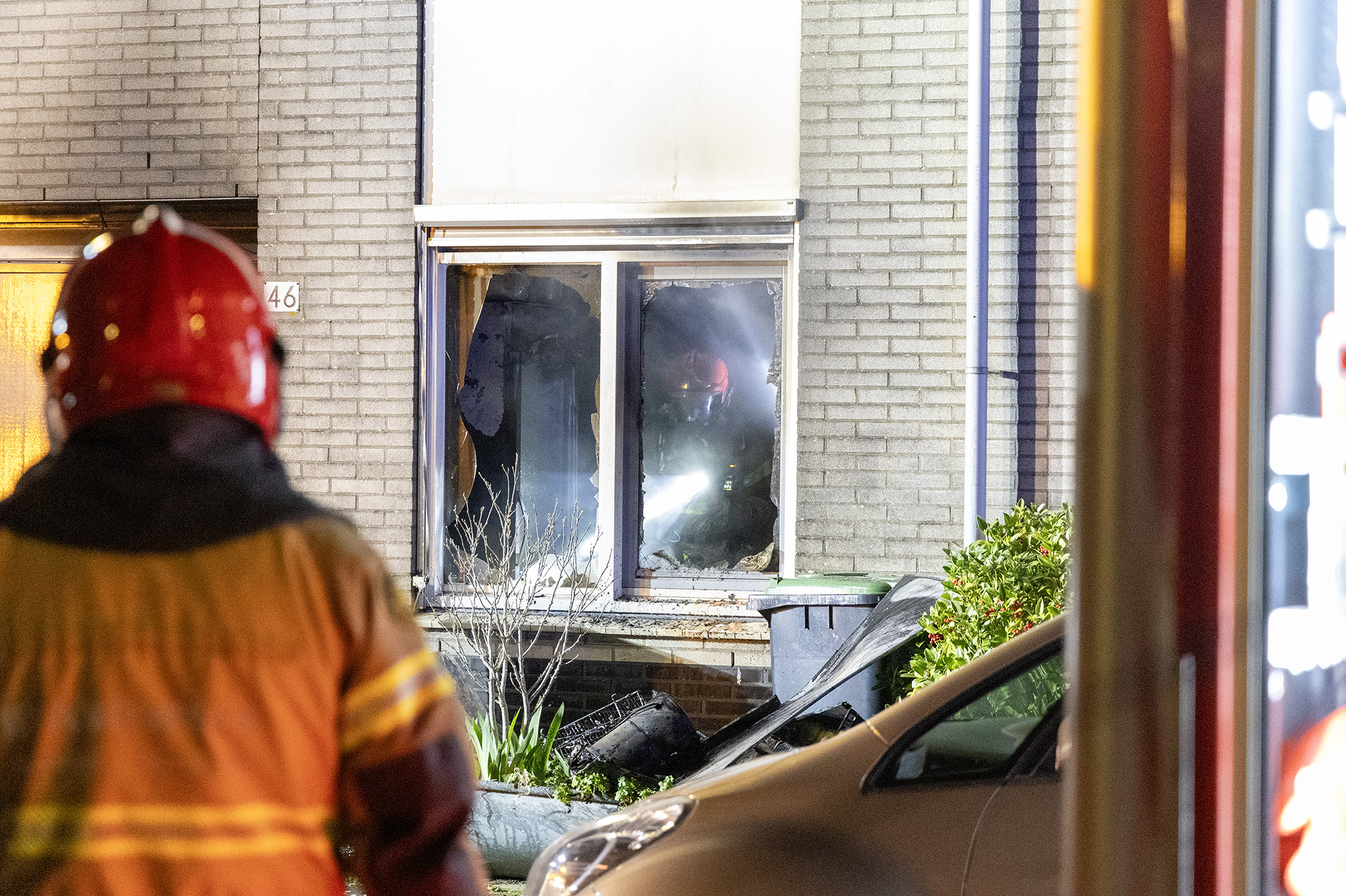 Drie Gewonden Bij Woningbrand