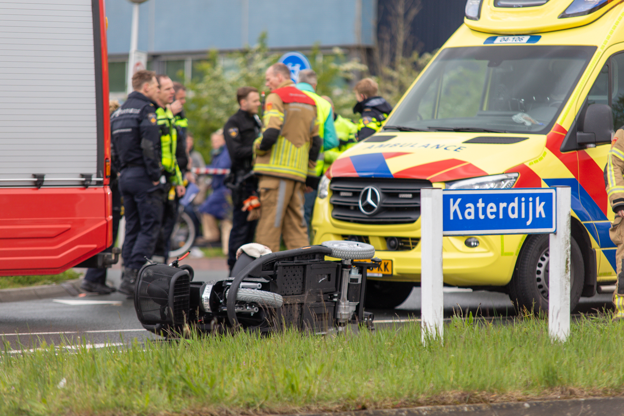Vrouw (89) in scootmobiel overleden na botsing met stadsbus