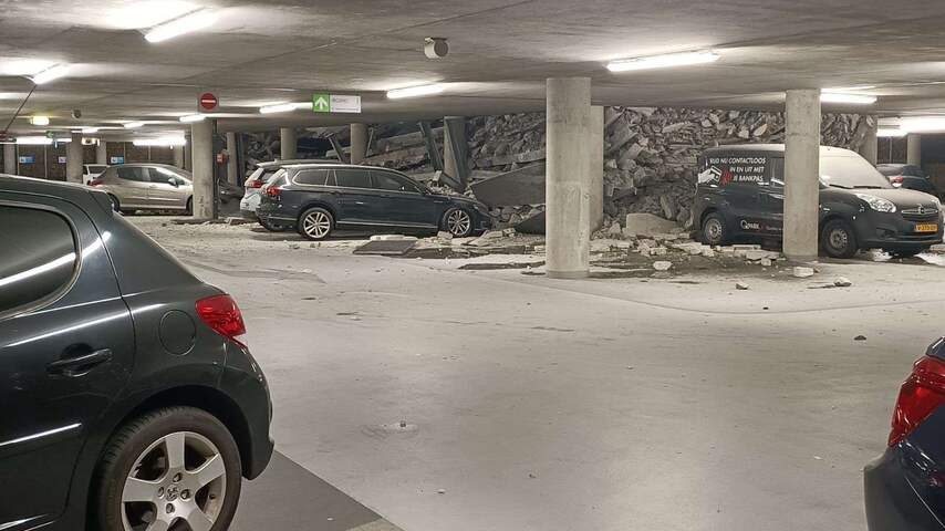 Parkeergarage ingestort bij ziekenhuis in Nieuwegein