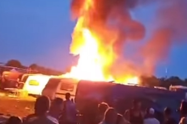 Twee verdachten (24 & 21) aangehouden voor brandstichting op Zwarte Cross camping