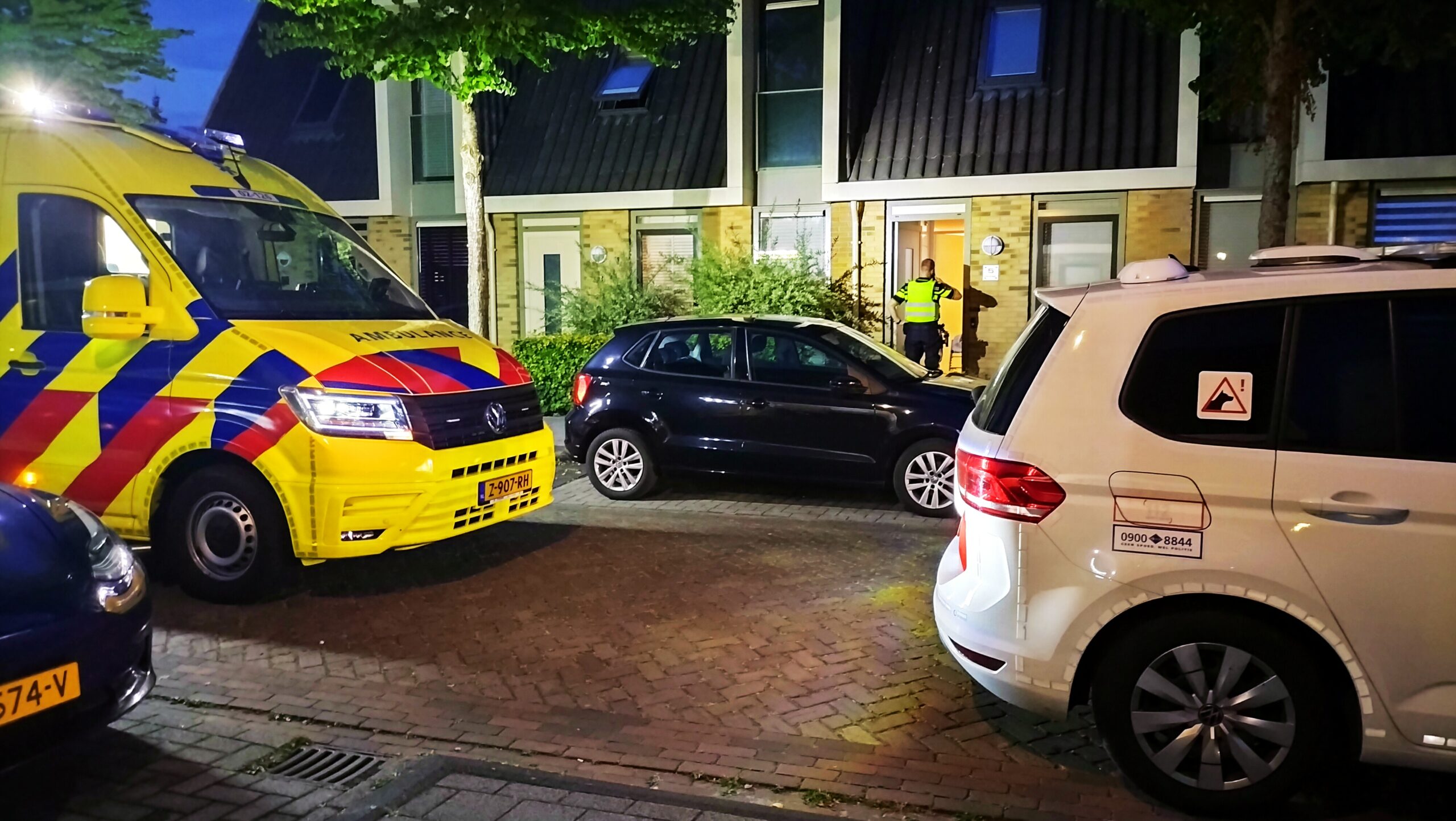 Gewonde na overval op woning, verdachten gevlucht