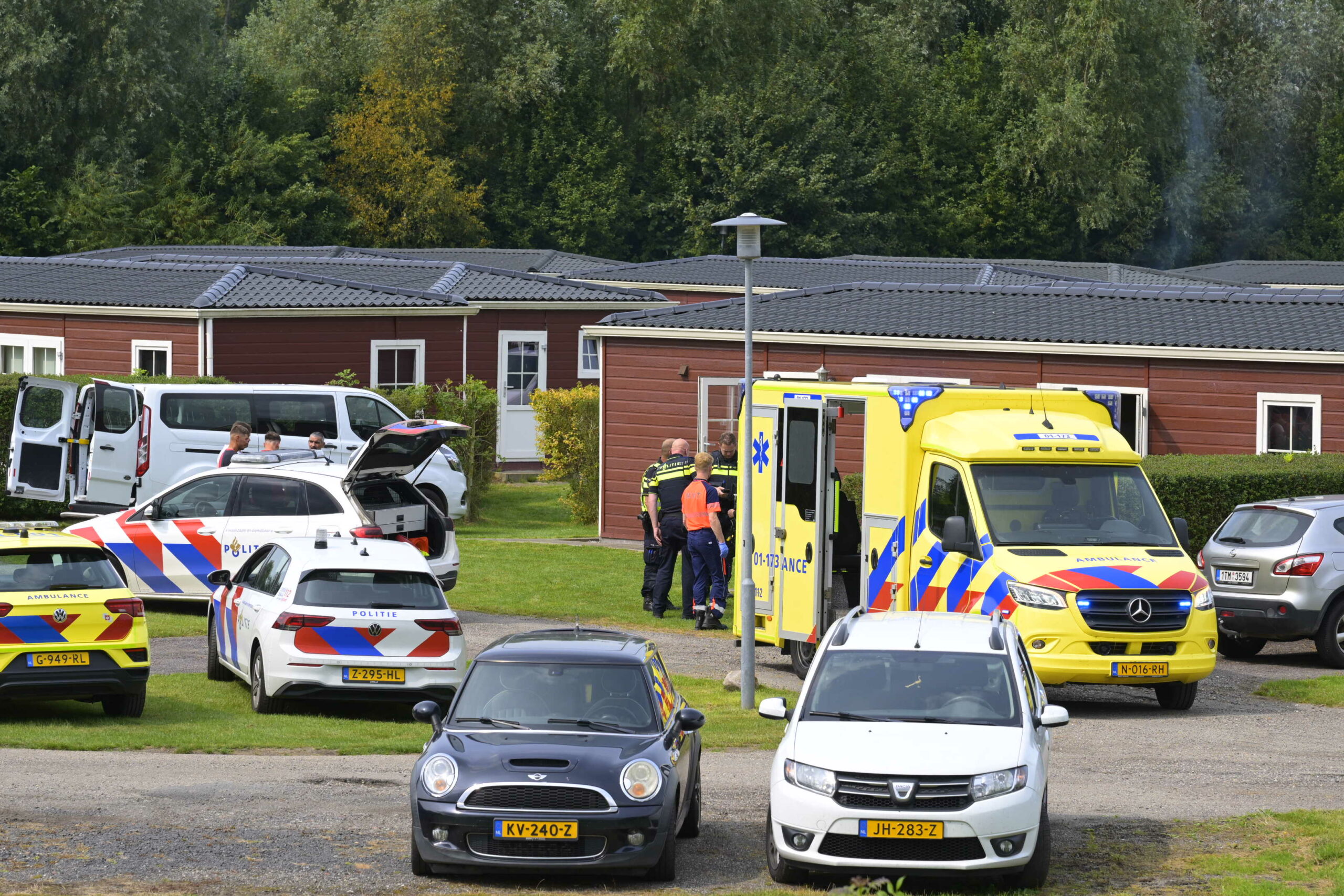 Steekpartij op vakantiepark, één persoon gewond