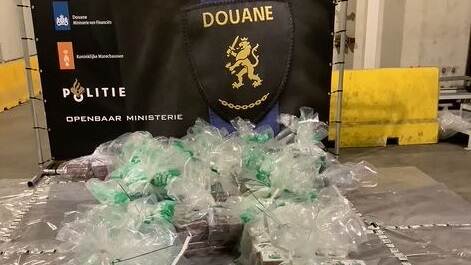 Douane vindt 600 kilo cocaïne tussen bananen