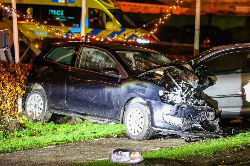Meerdere gewonden bij frontale aanrijding