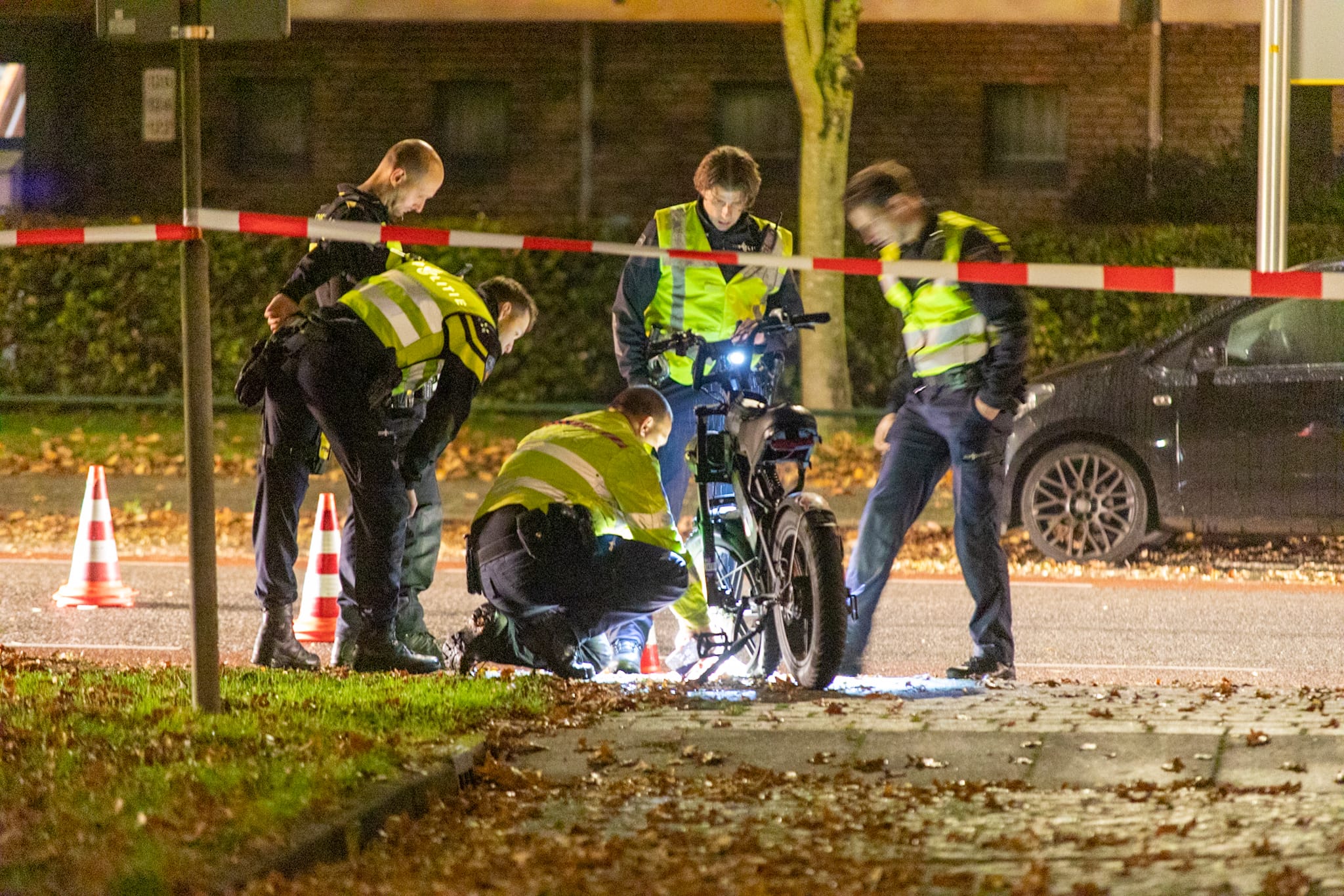 Fatbiker zwaargewond na aanrijding