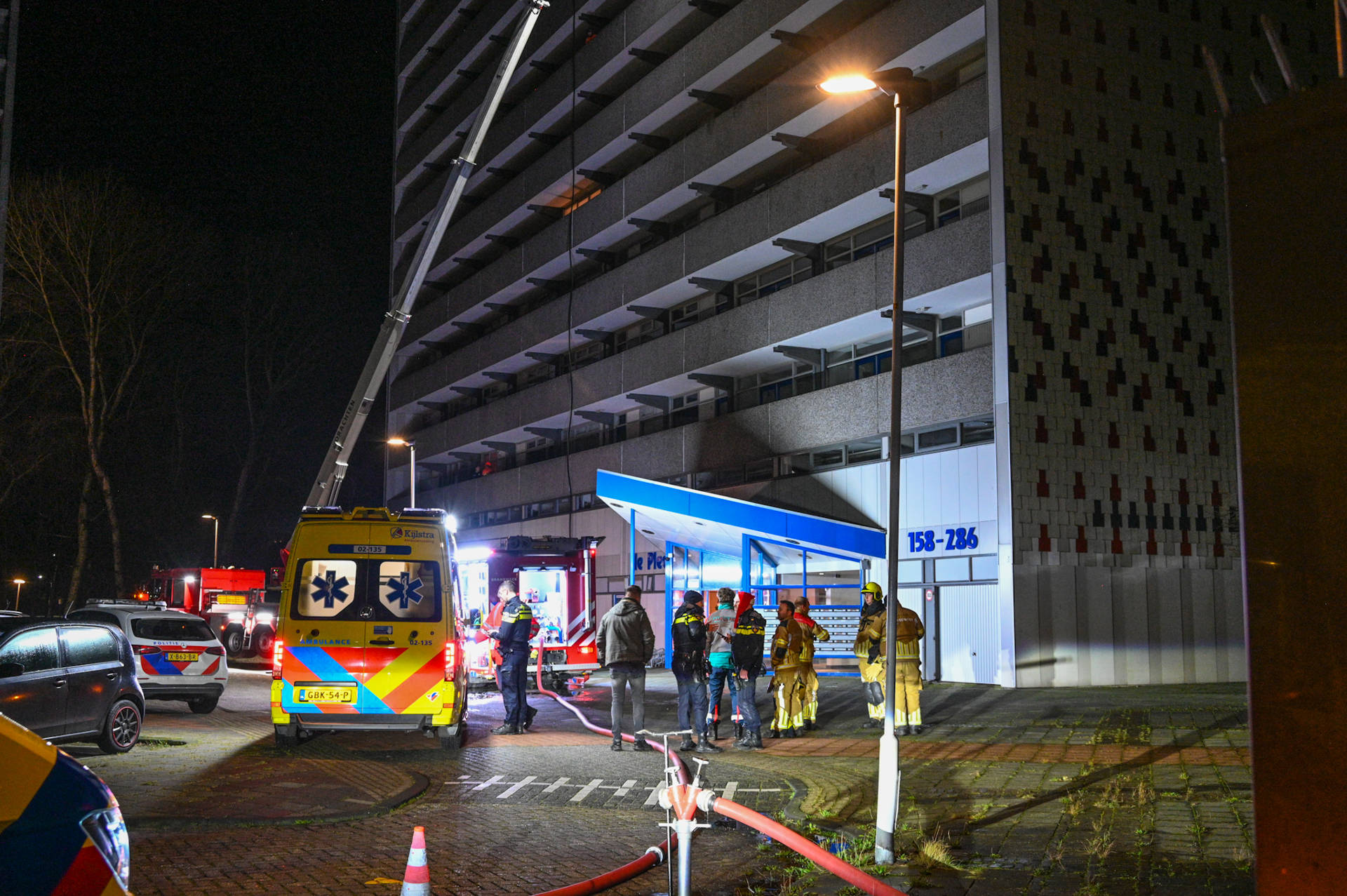 Dode aangetroffen na brand in appartement