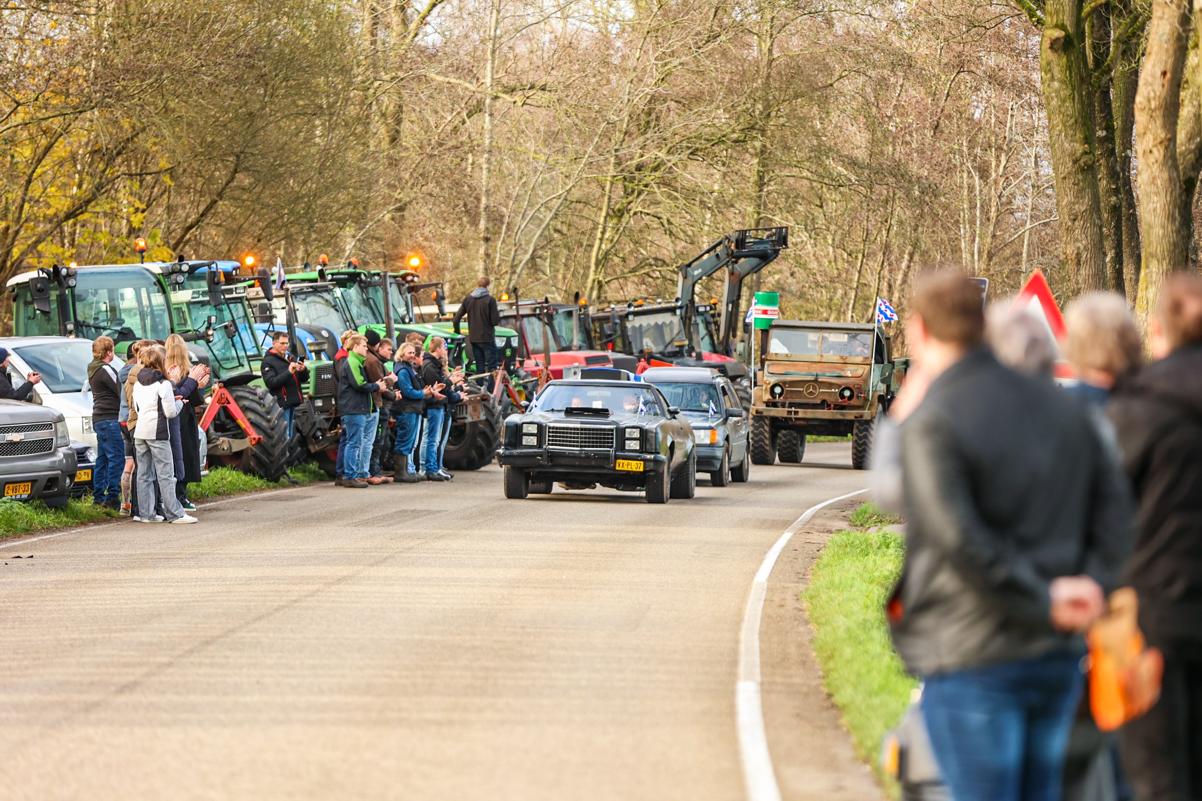 Erehaag voor dodelijk slachtoffer 19 ongeval