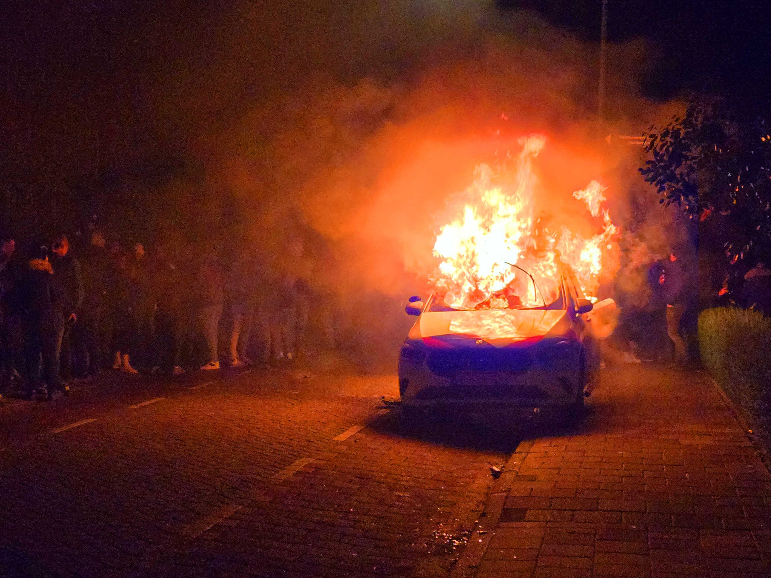 Agenten gewond geraakt tijdens jaarwisseling