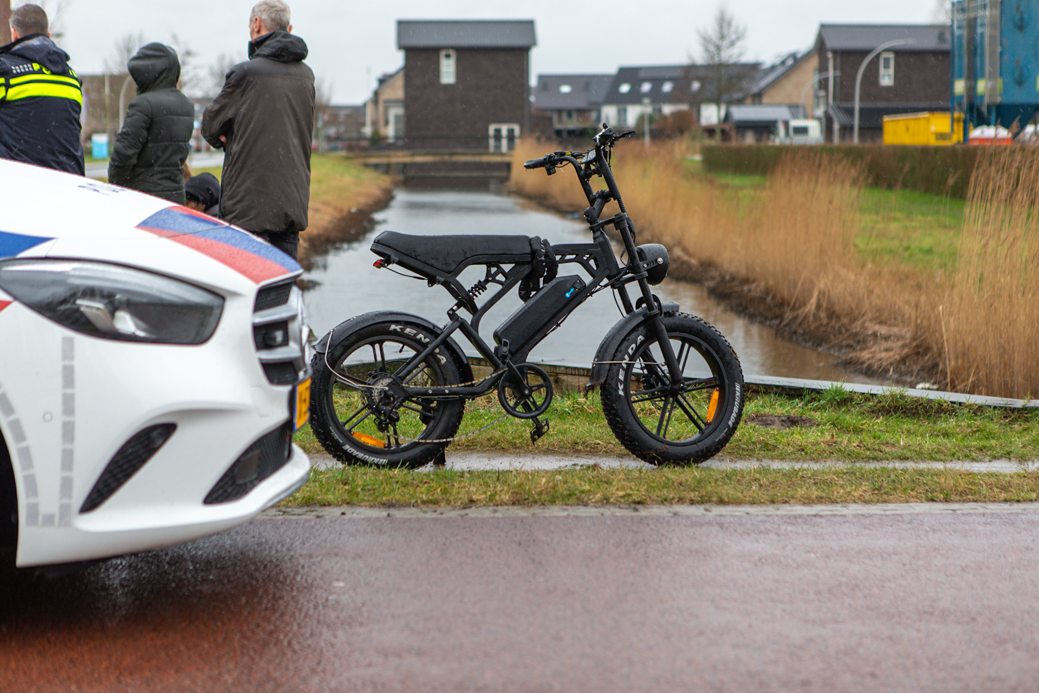 Fatbiker aangereden door automobilist