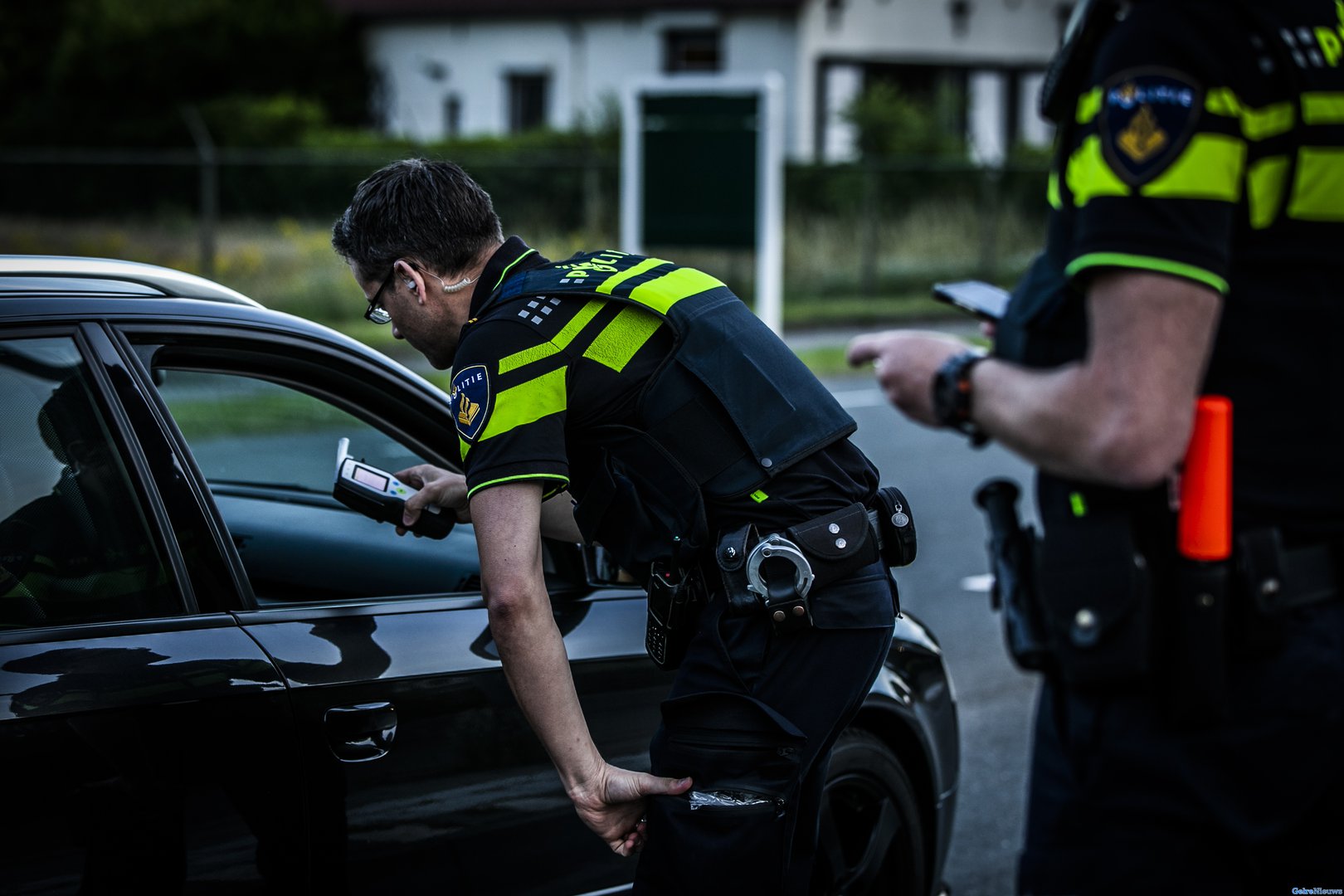 Bestuurder onder invloed aangehouden na eenzijdig ongeval