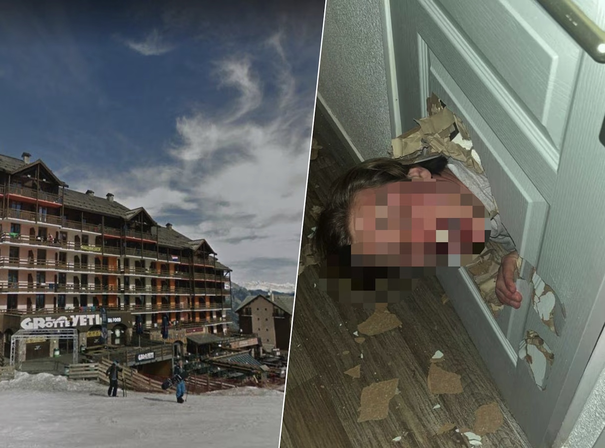 Nederlandse studenten na wangedrag uit hotel van Frans skioord gezet: “Ze sloegen zelfs met hun hoofd door deur heen”