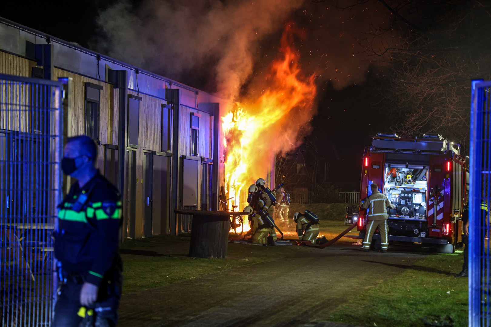 Bewoner steekt eigen kamer in brand bij Leger des Heils