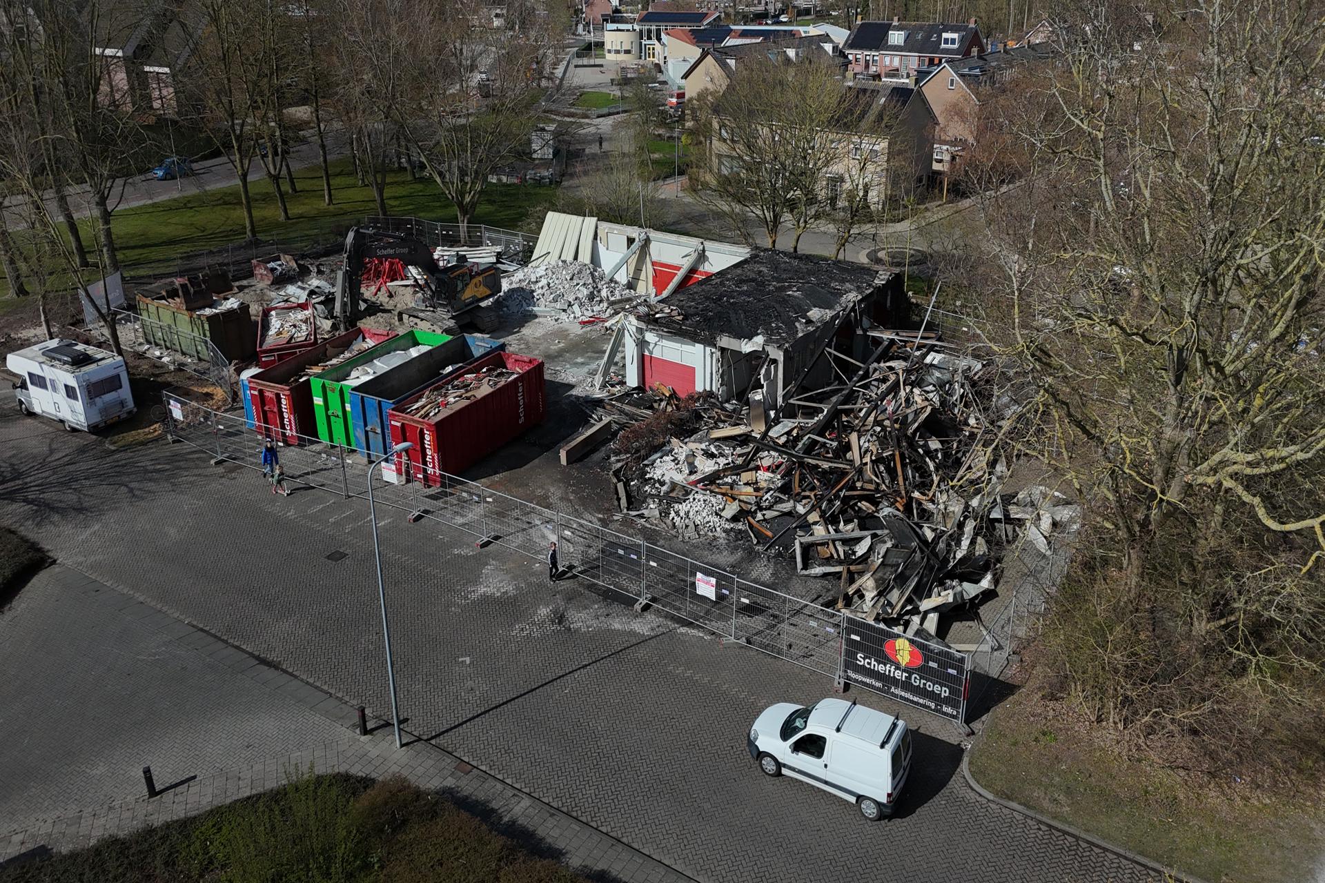 Grote schade na uitslaande brand in oude brandweerkazerne