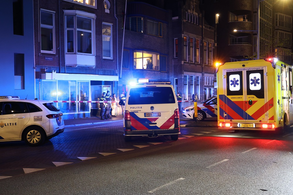 Gewonde aangetroffen na melding van steekpartij