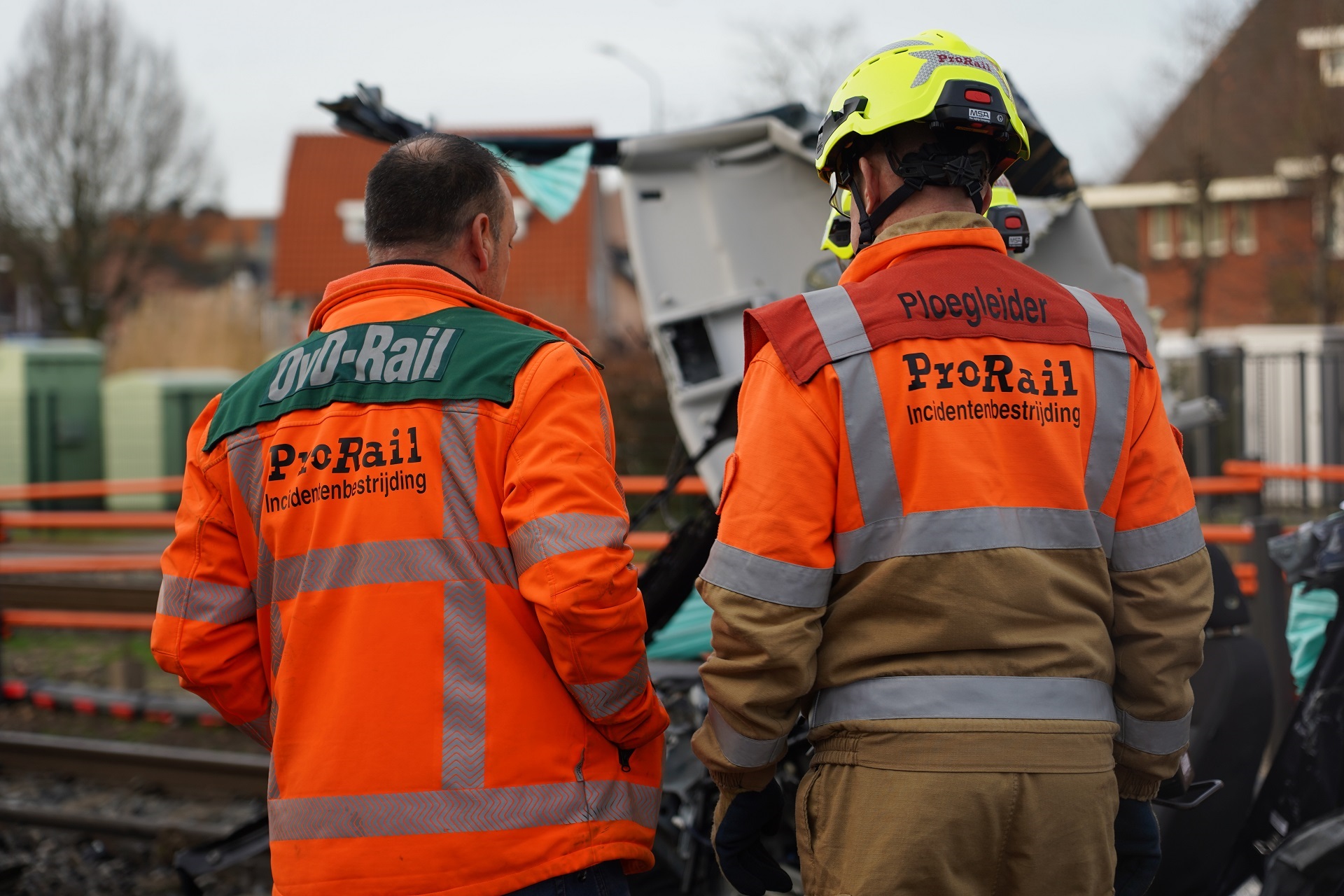 Treinverkeer stil door aanrijding, traumahelikopter opgeroepen
