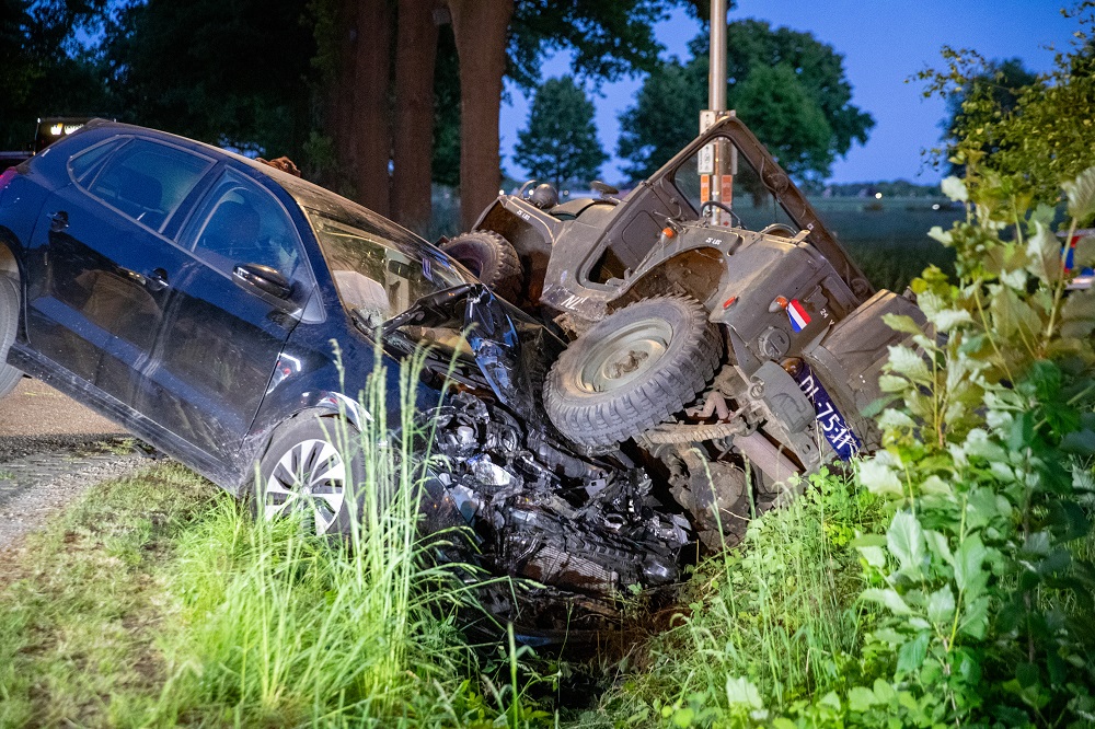 Drie gewonden na ernstig ongeval