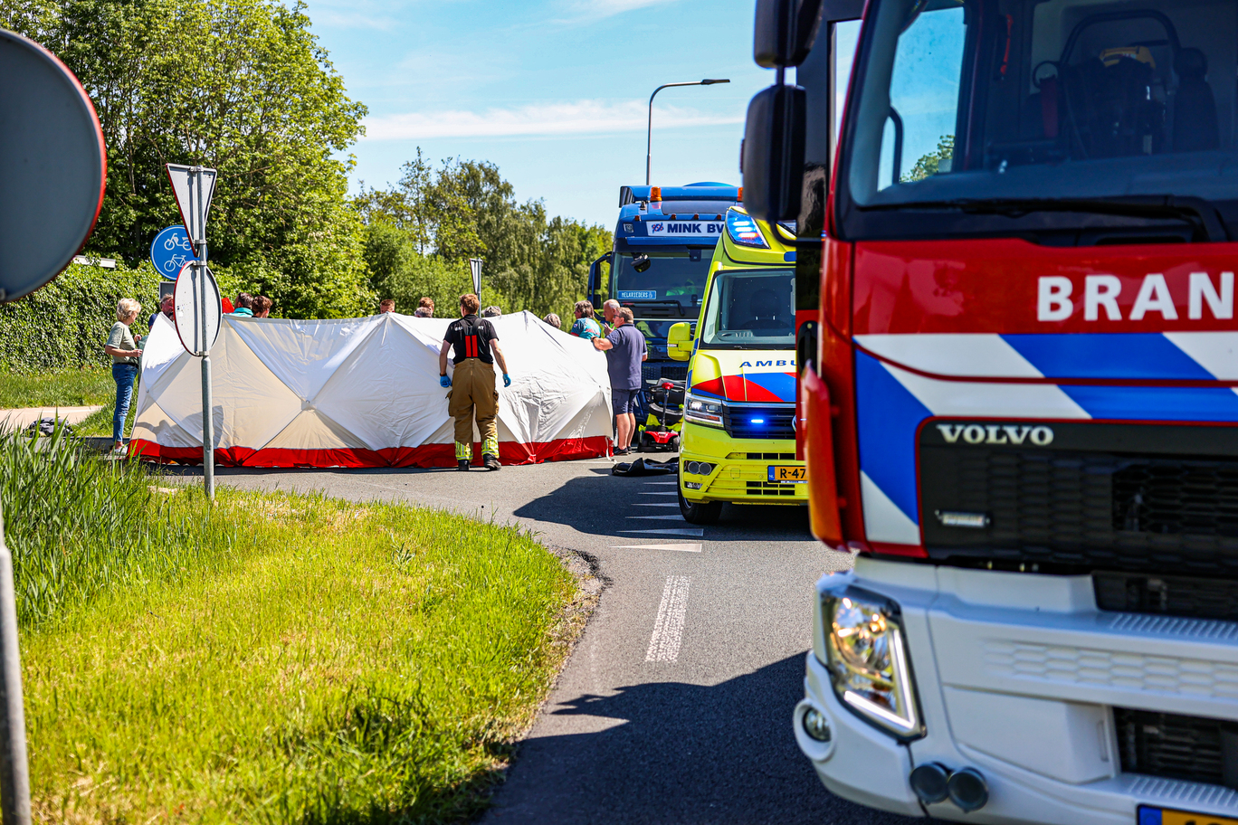 Bestuurder van scootmobiel overleden na aanrijding met tankwagen
