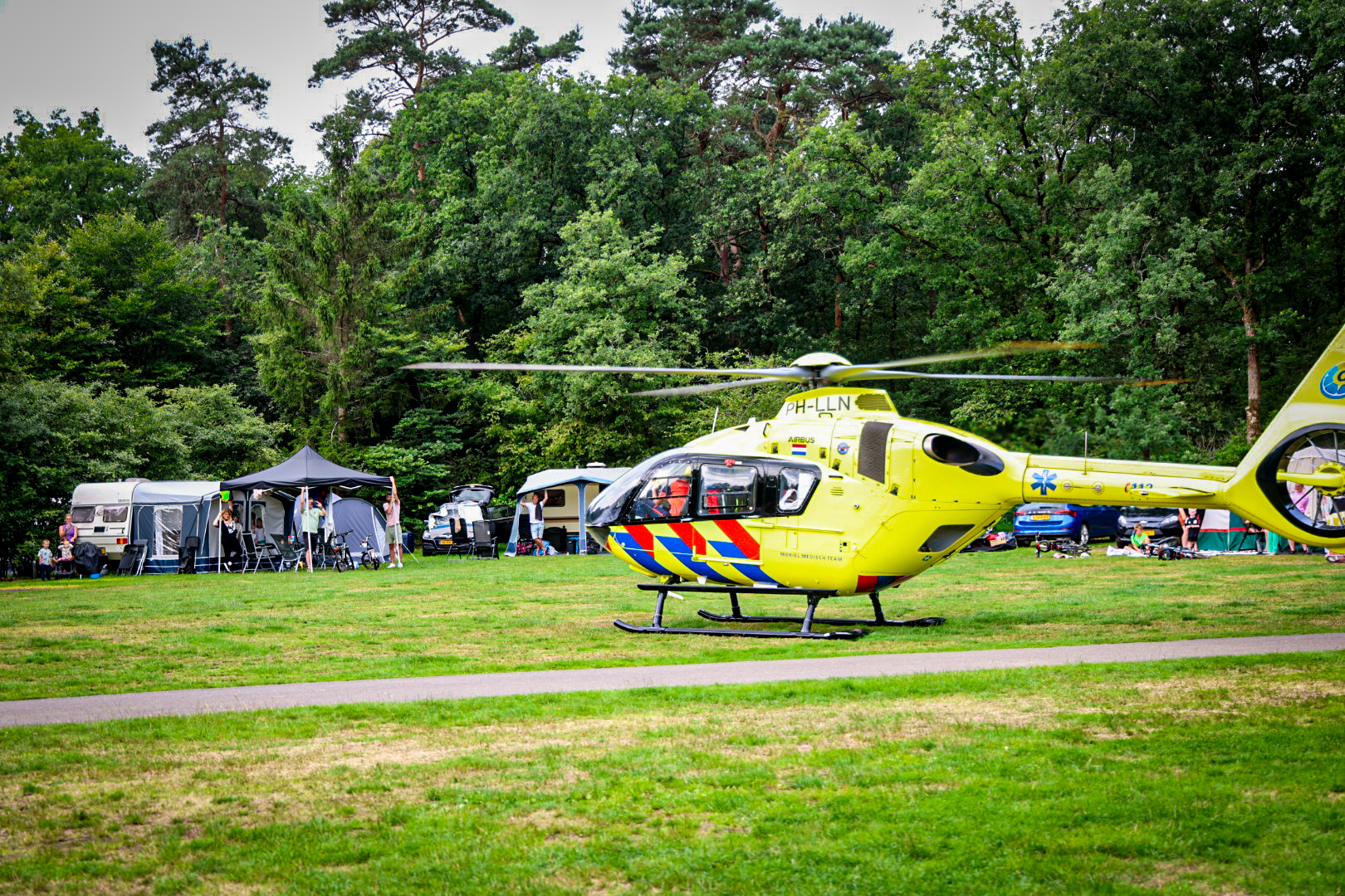 Meisje van ongeval blijkt 2 jaar oud, campingeigenaar is geschokt