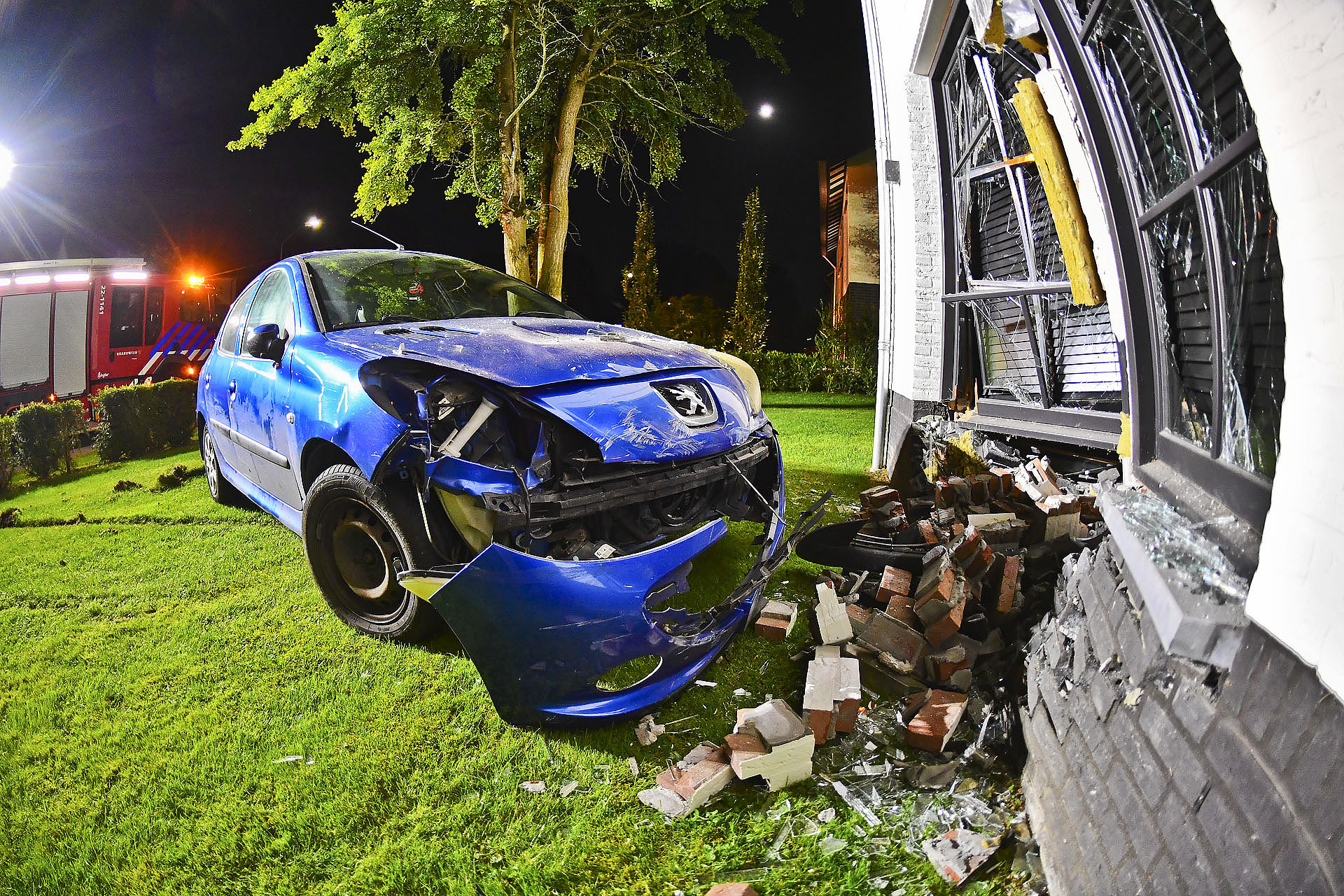 Dronken overbuurjongen ramde woning van overburen