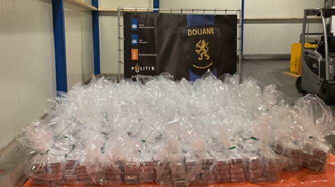 Eén aanhouding na vondst van 1200 kilo cocaïne in haven
