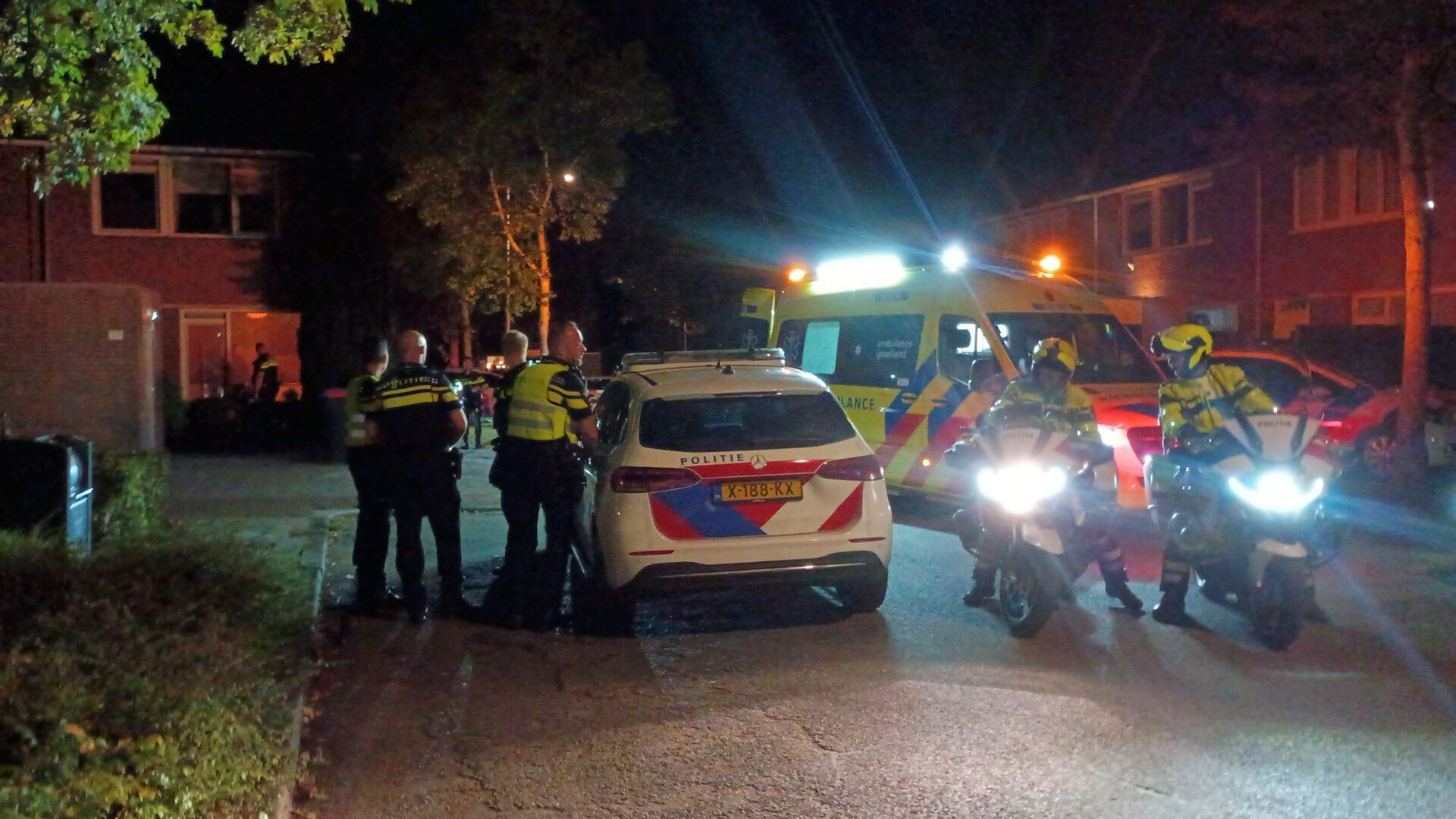 Gewonde bij steekpartij, verdachte aangehouden