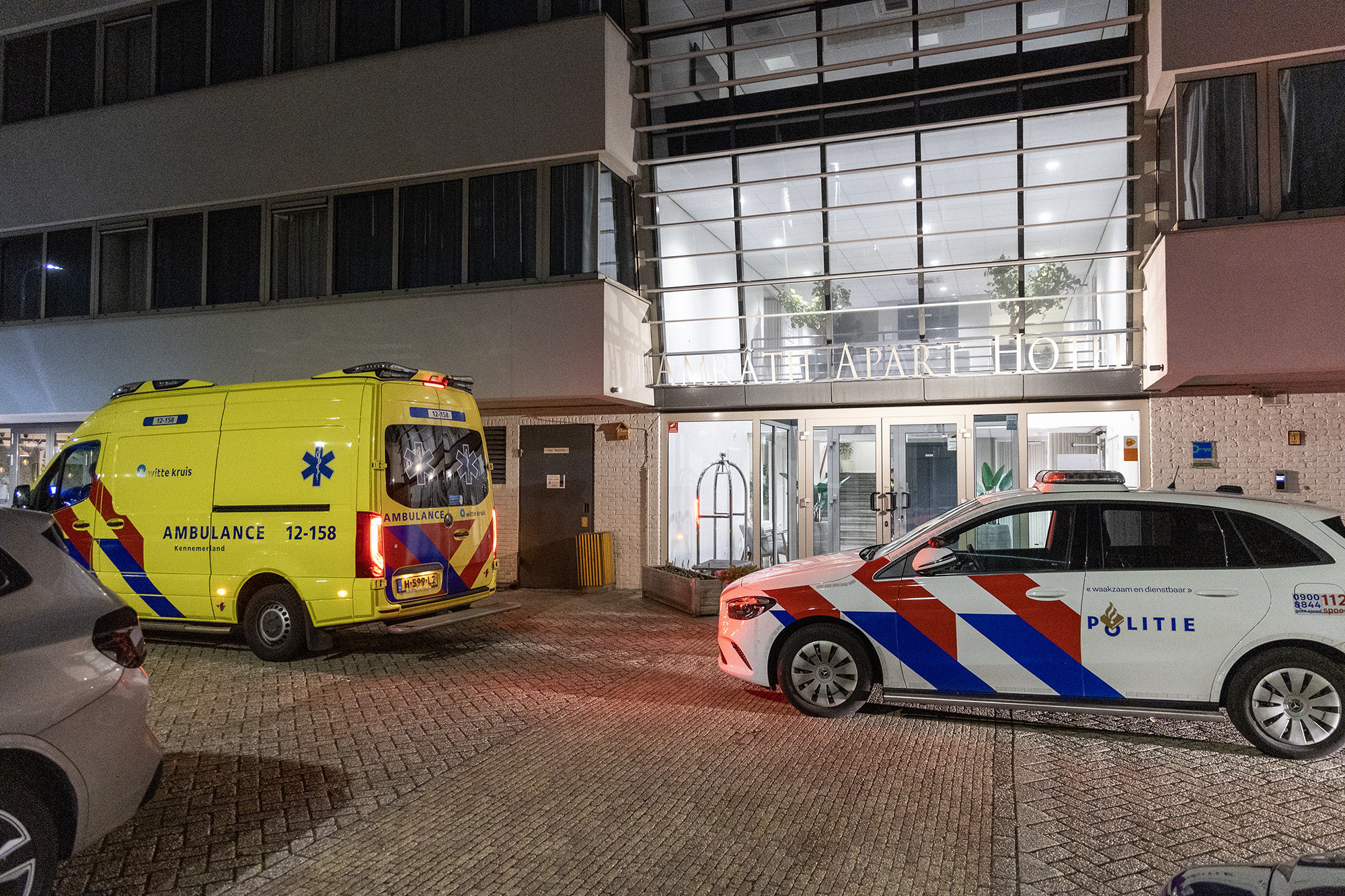 Politie onderzoekt melding van overval bij hotel in Badhoevedorp - 112 Nederland