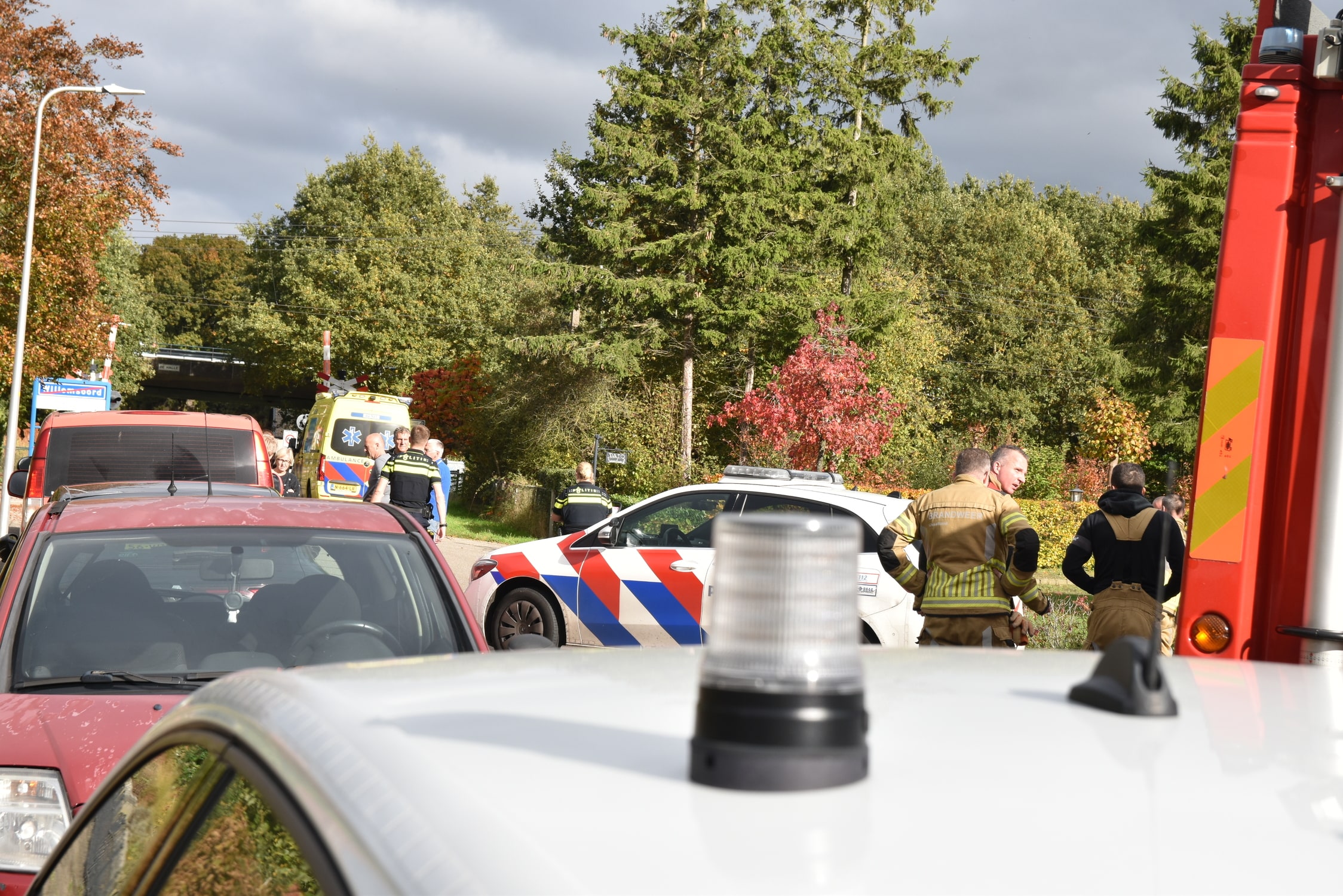 Geen treinverkeer door aanrijding op het spoor