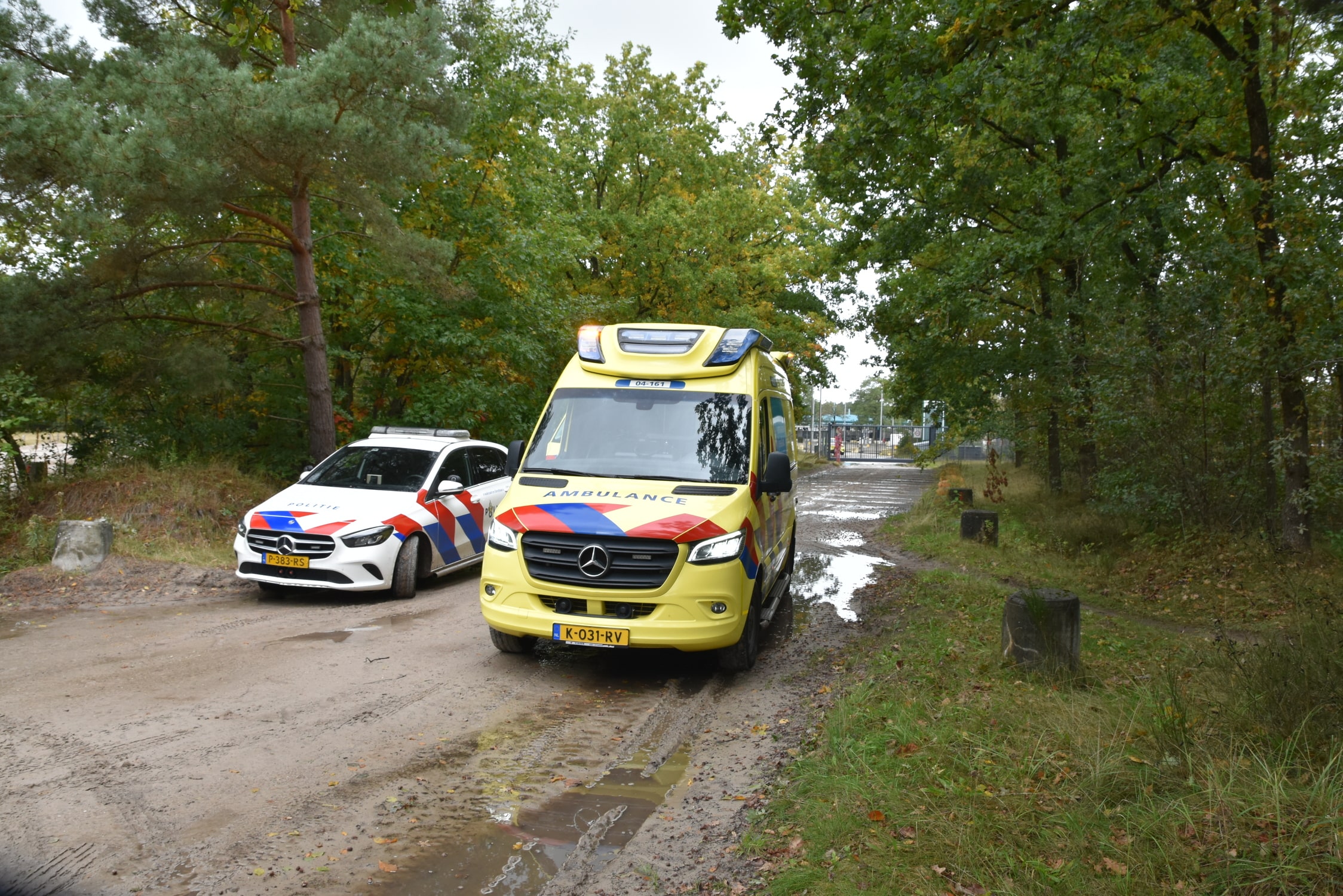 Motorrijder zwaargewond bij Crossrit, per traumahelikopter naar ziekenhuis