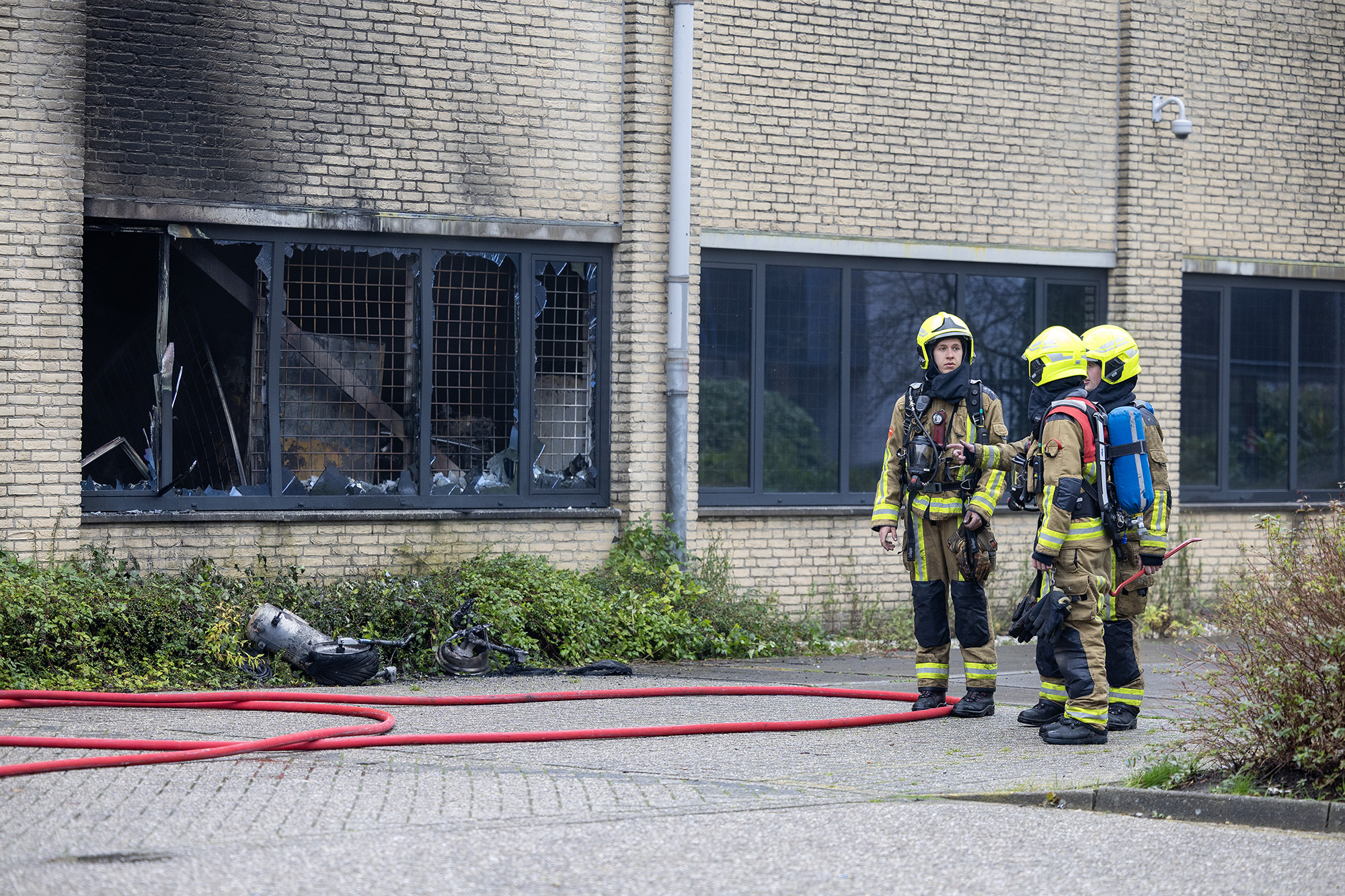 Fatbike veroorzaakt uitslaande brand bij bedrijfspand