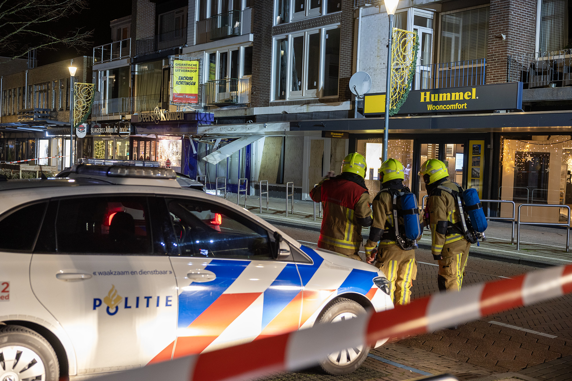 Explosie bij juwelier aan Kerkweg in Heemskerk - 112 Nederland