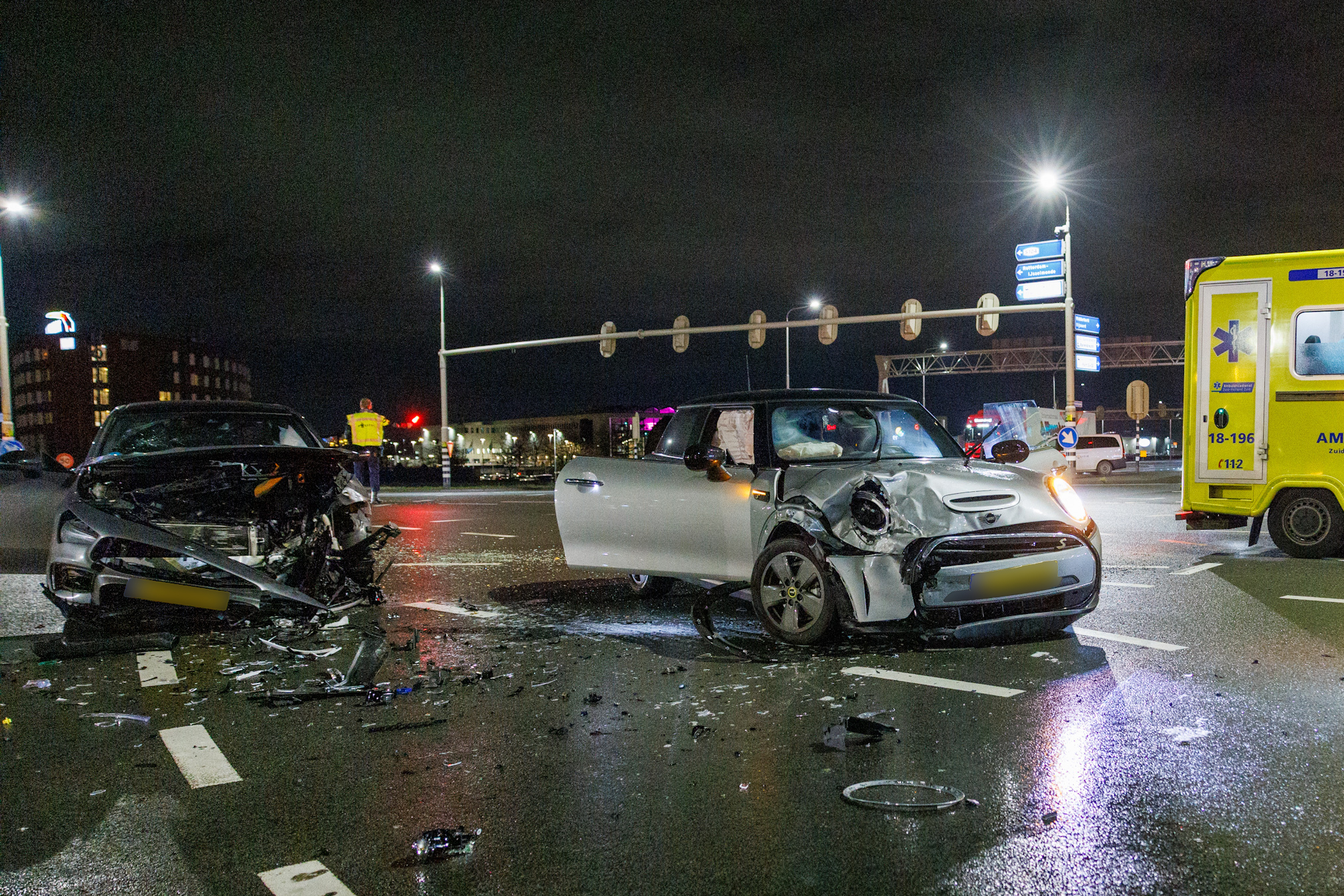 Man aangehouden na ernstig ongeval met meerdere gewonden