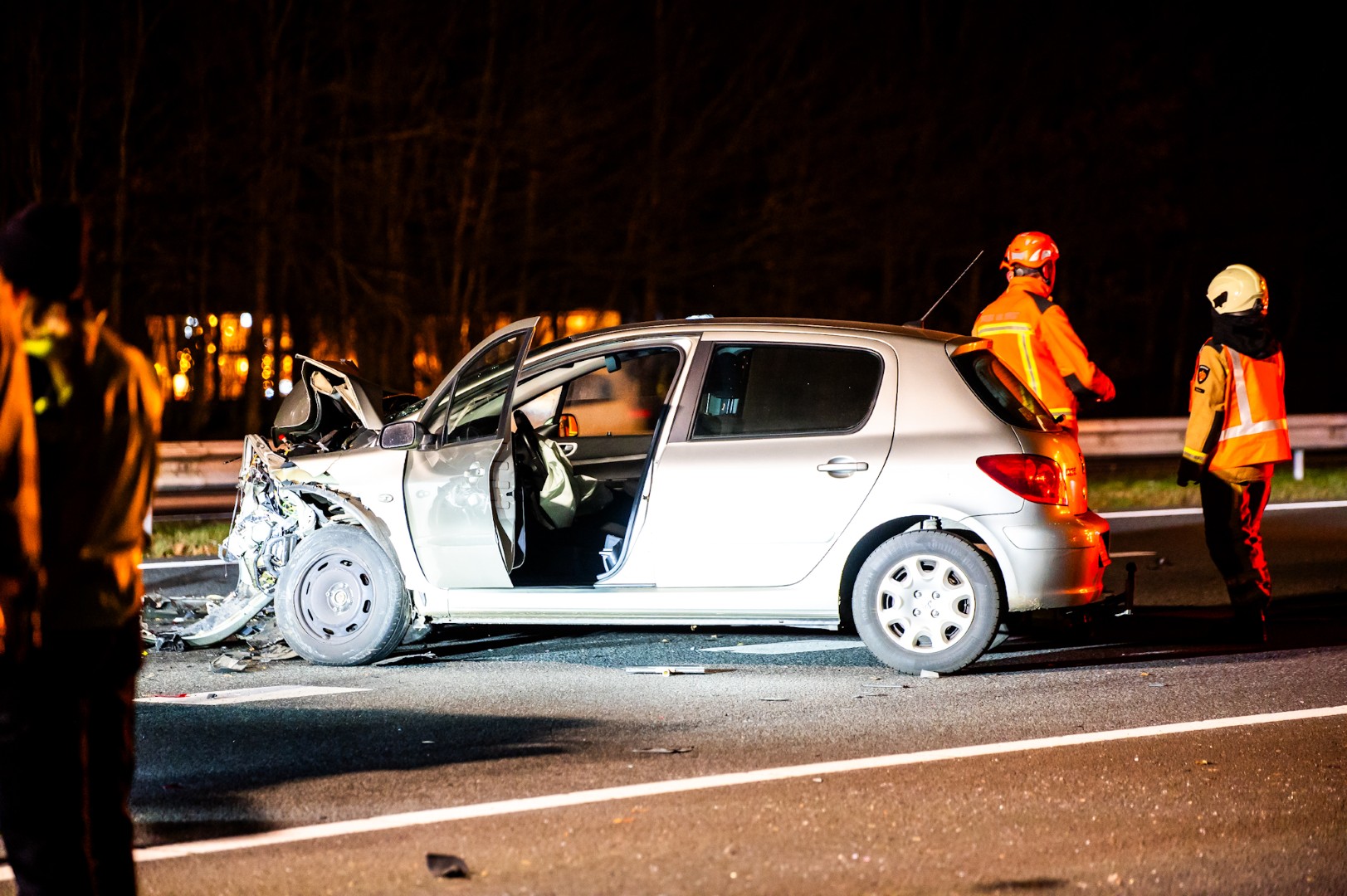 Eén dode en drie gewonden bij ernstig ongeval op snelweg