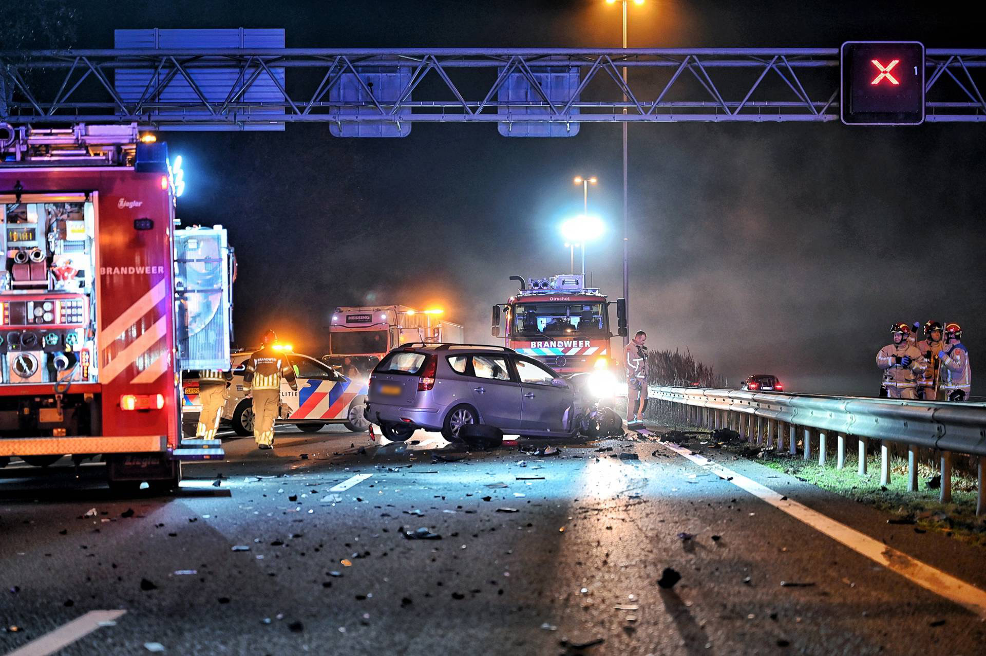 Familie van spookrijder leidde politie naar woning met twee zwaargewonde kinderen