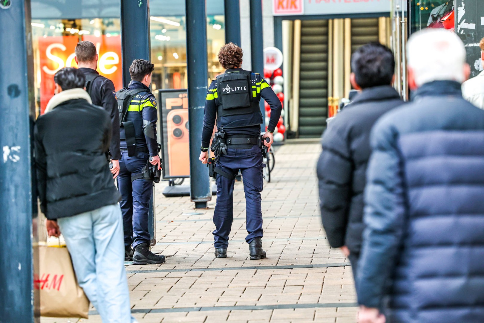 Arrestatie na dreiging met vuurwapen in winkelcentrum