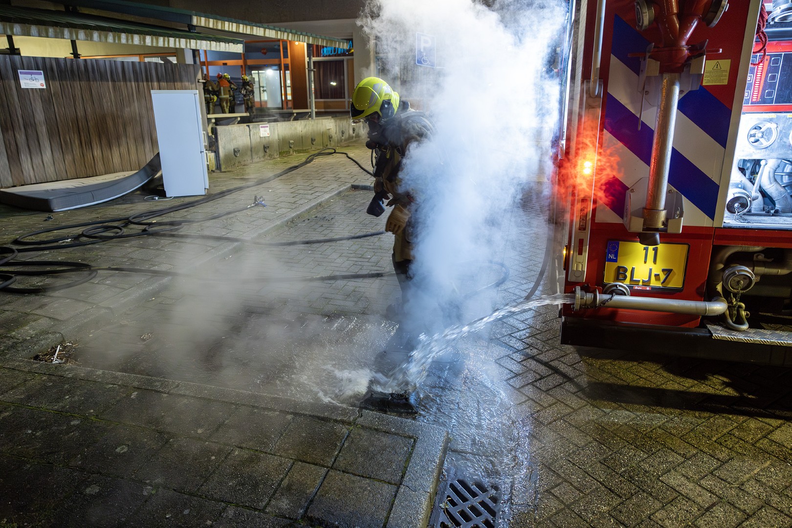Brand in appartementencomplex aan de Schoonzichtlaan in Haarlem - 112 Nederland