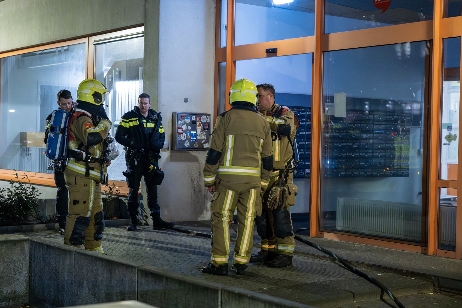 Brand in appartementencomplex aan de Schoonzichtlaan in Haarlem - 112 Nederland